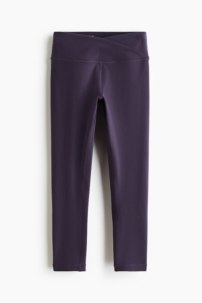 Sports leggings with SoftMove™ - Plum/Ice blue/Black/Dusty lilac/Pale pink - 1