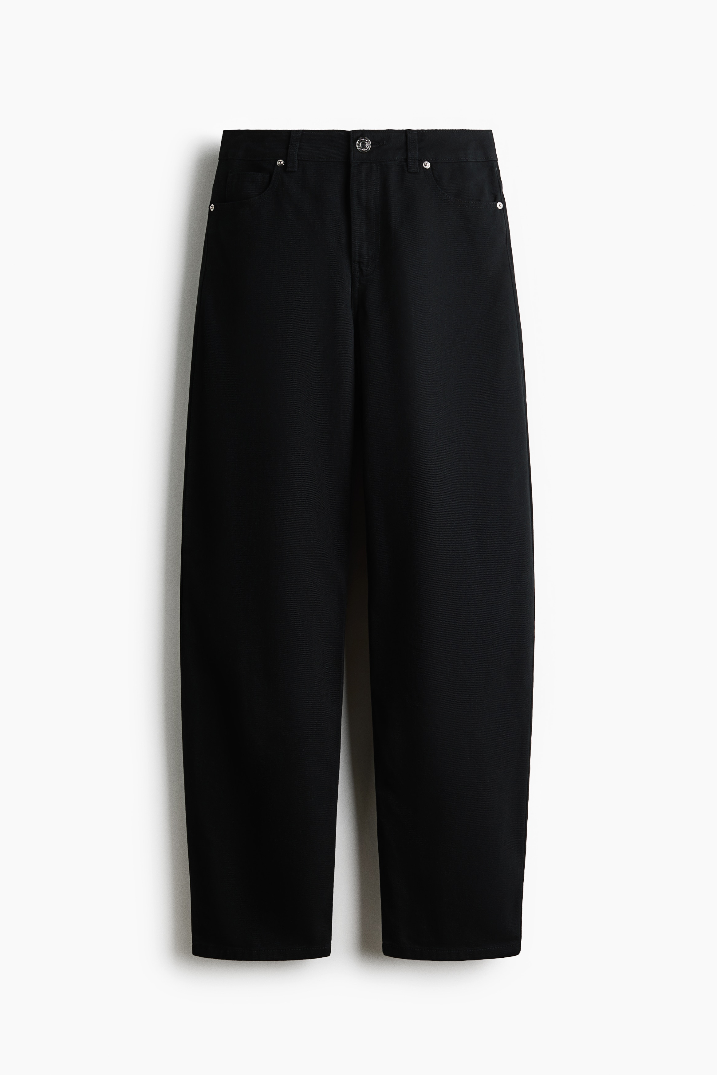 Quần dài ống barrel dệt chéo