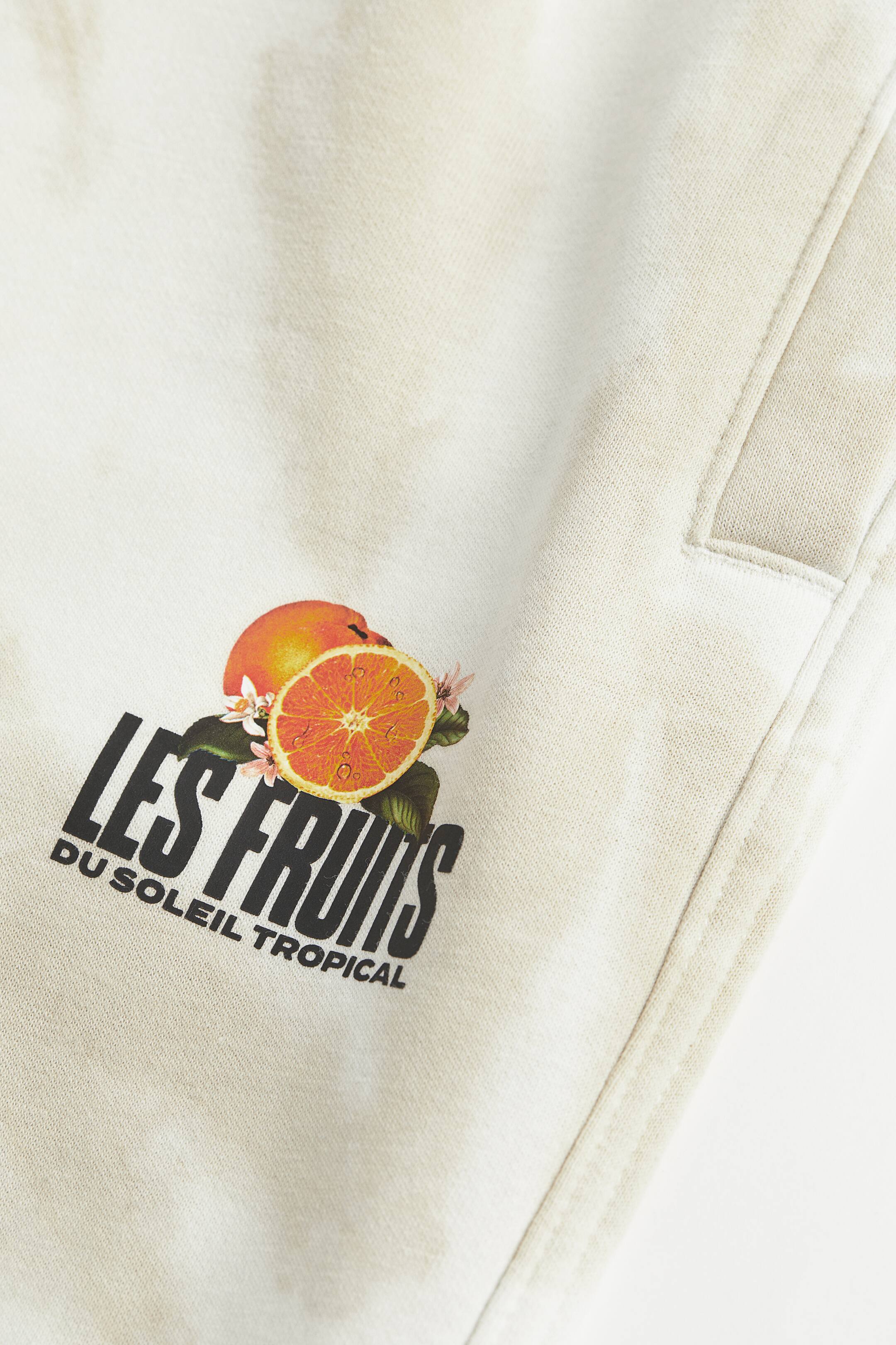 View larger image: Loose Fit Sweatshorts - Light beige/Oranges - Men | H&M IN 2