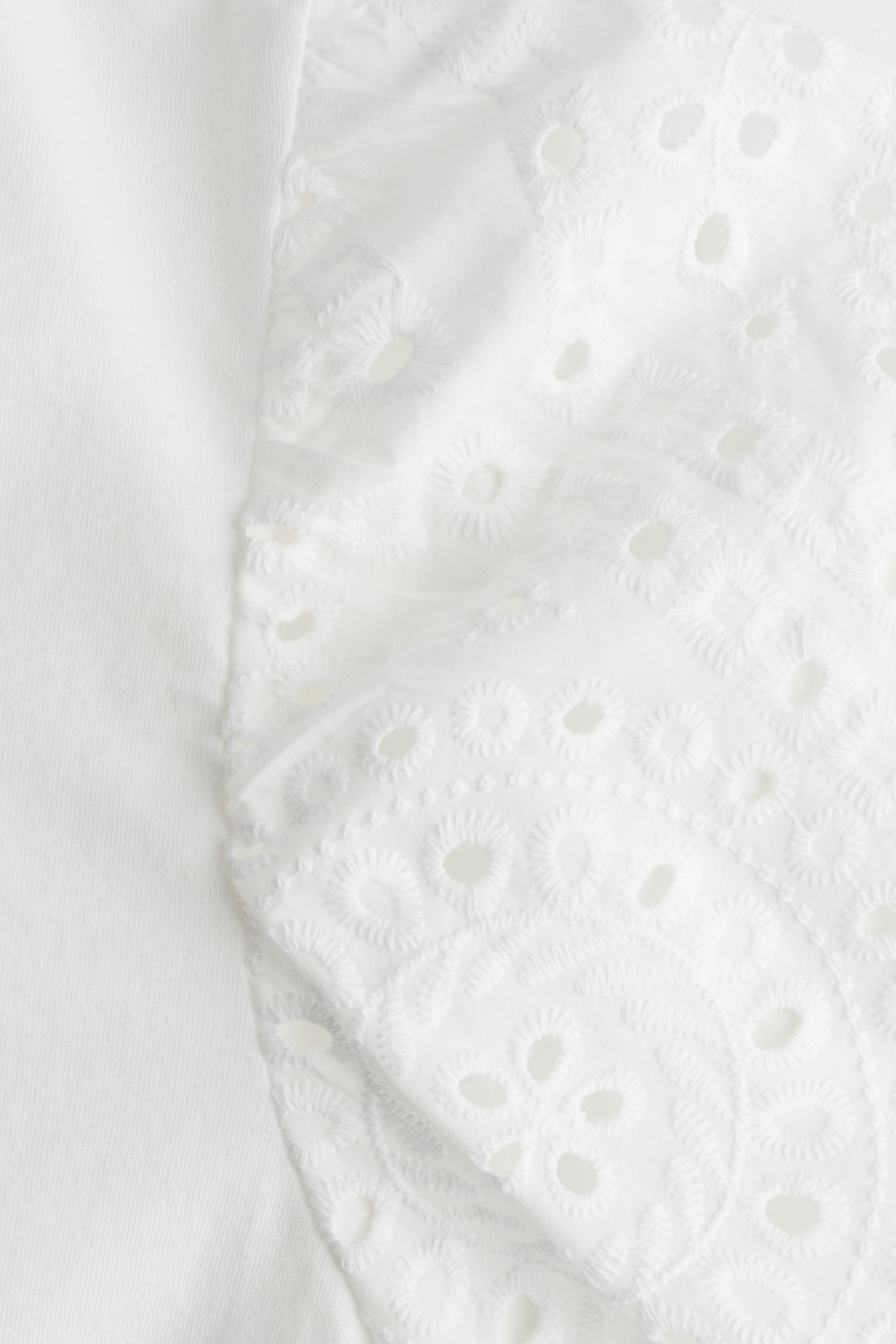 Women's White Balloon-Sleeved Top | H&M CA