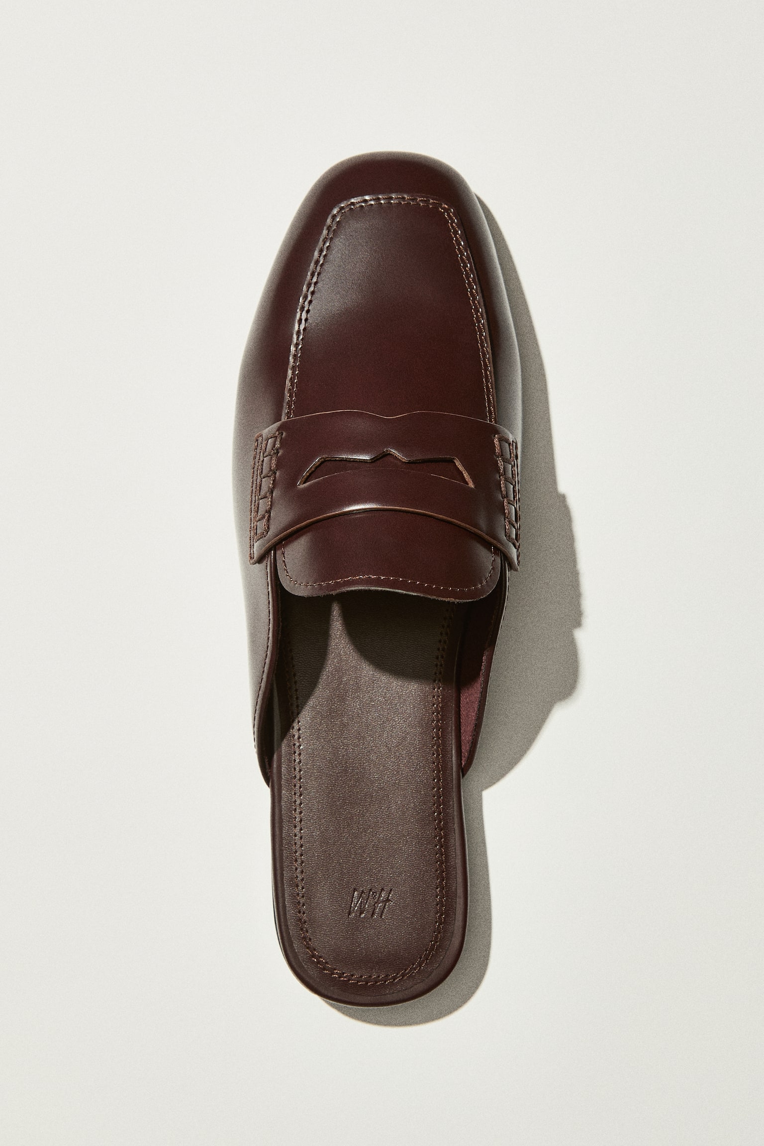 Mules mocassins - Bordeaux/Beige/Noir - 1