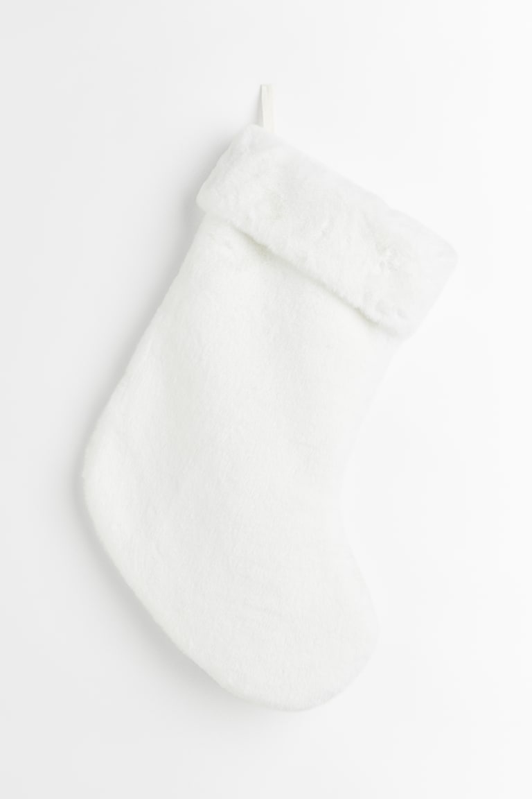 Fluffy Christmas Stocking