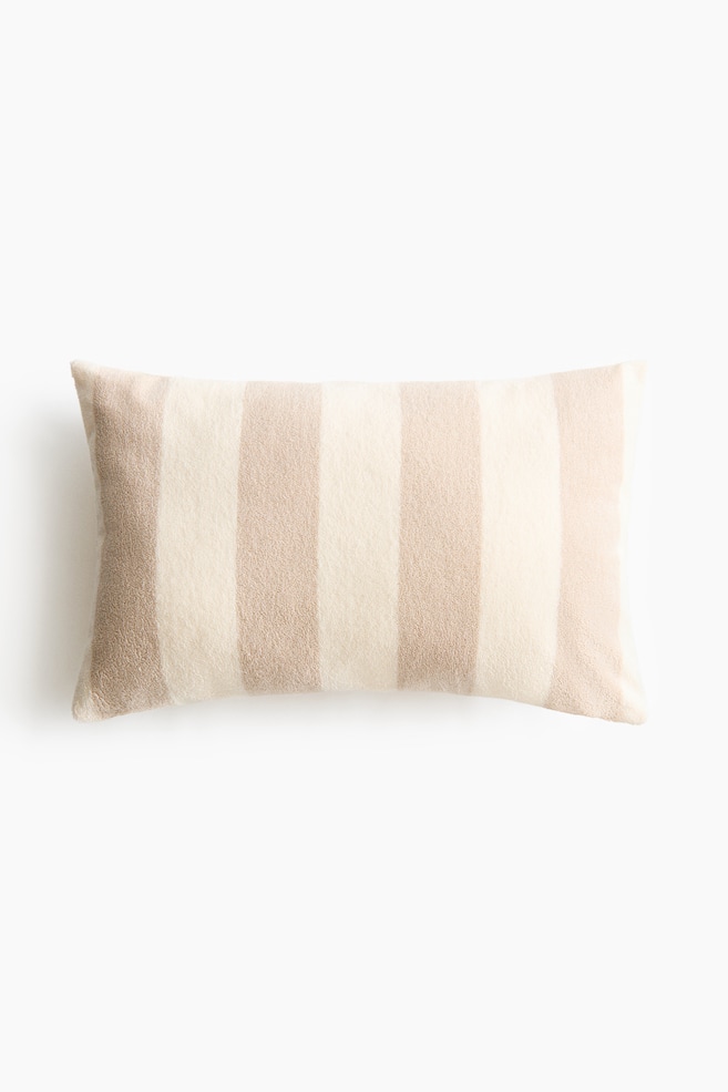 Strandkissen aus Frottee - Beige/Gestreift/Gelb/Gestreift/Blau/Gestreift/Weiß/Dunkelbraun gestreift/Orange/Gestreift - 1