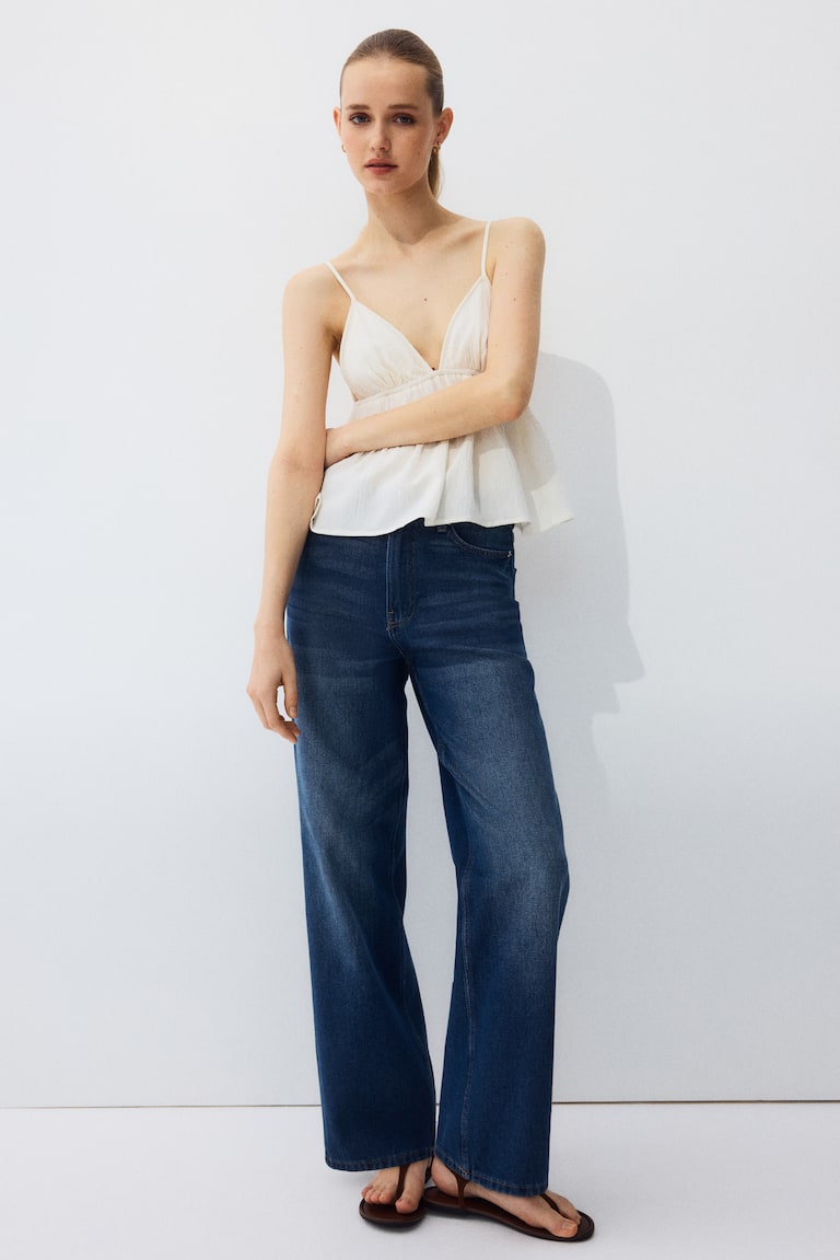Straight High Jeans