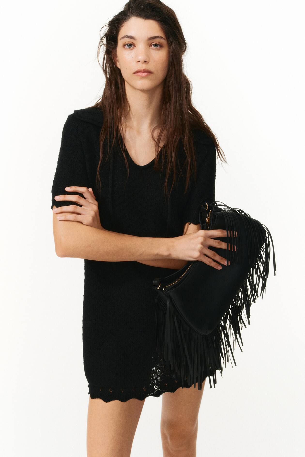 Pointelle-Knit Dress - image 4