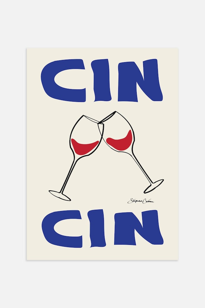 Stephie Cardona Poster - Cin Cin/Olives/Yes Chef - 1