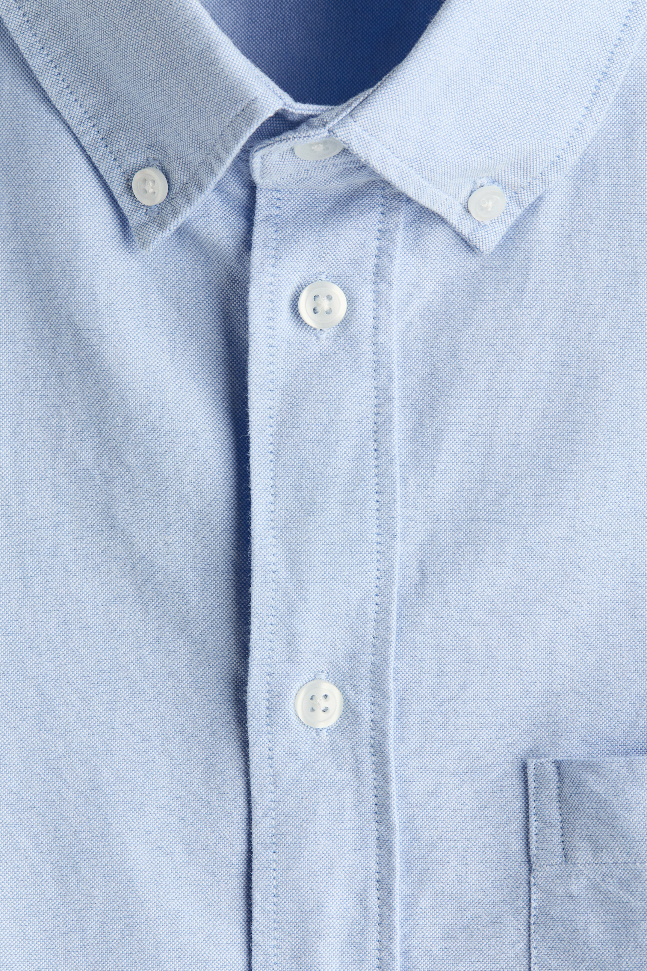 Relaxed-Fit Short-Sleeved Oxford Shirt