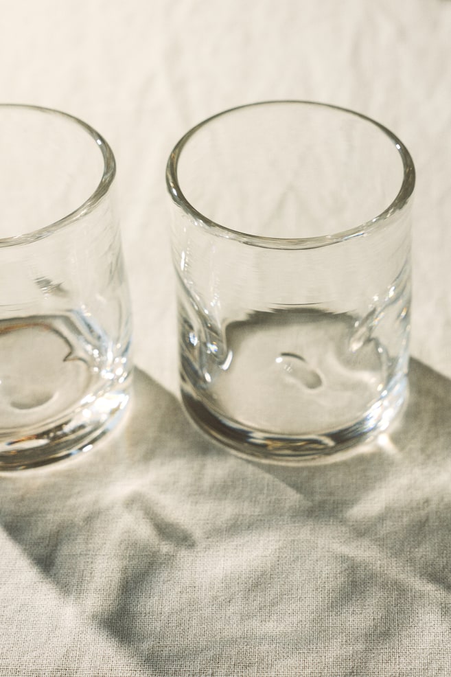 2-Pack Tumbler Glasses - Transparent - 2