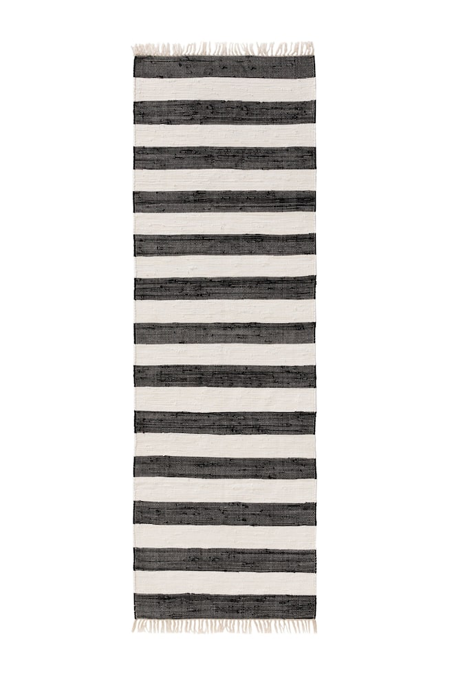 Tapis Tom - Noir & Blanc/Blanc/Gris/blanc - 1