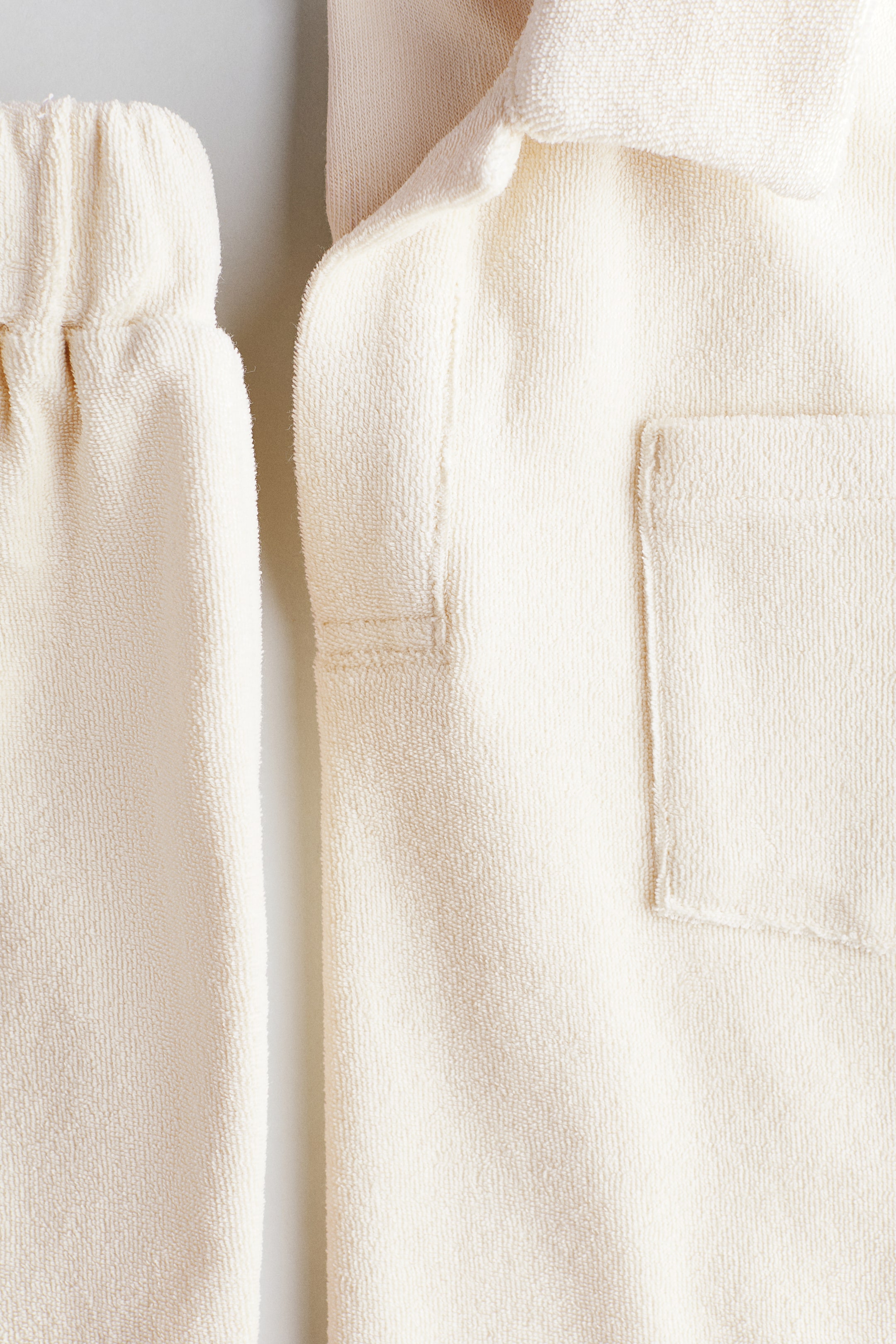 Детские топы H&M 2-Piece Cotton Terry Set — фото 2