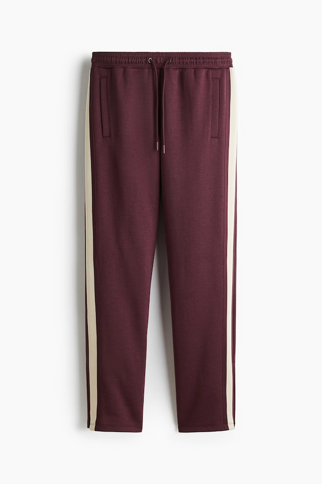 Regular Fit Track pants with DryMove™ - Light burgundy/Navy Blue/Cream/Black - 1