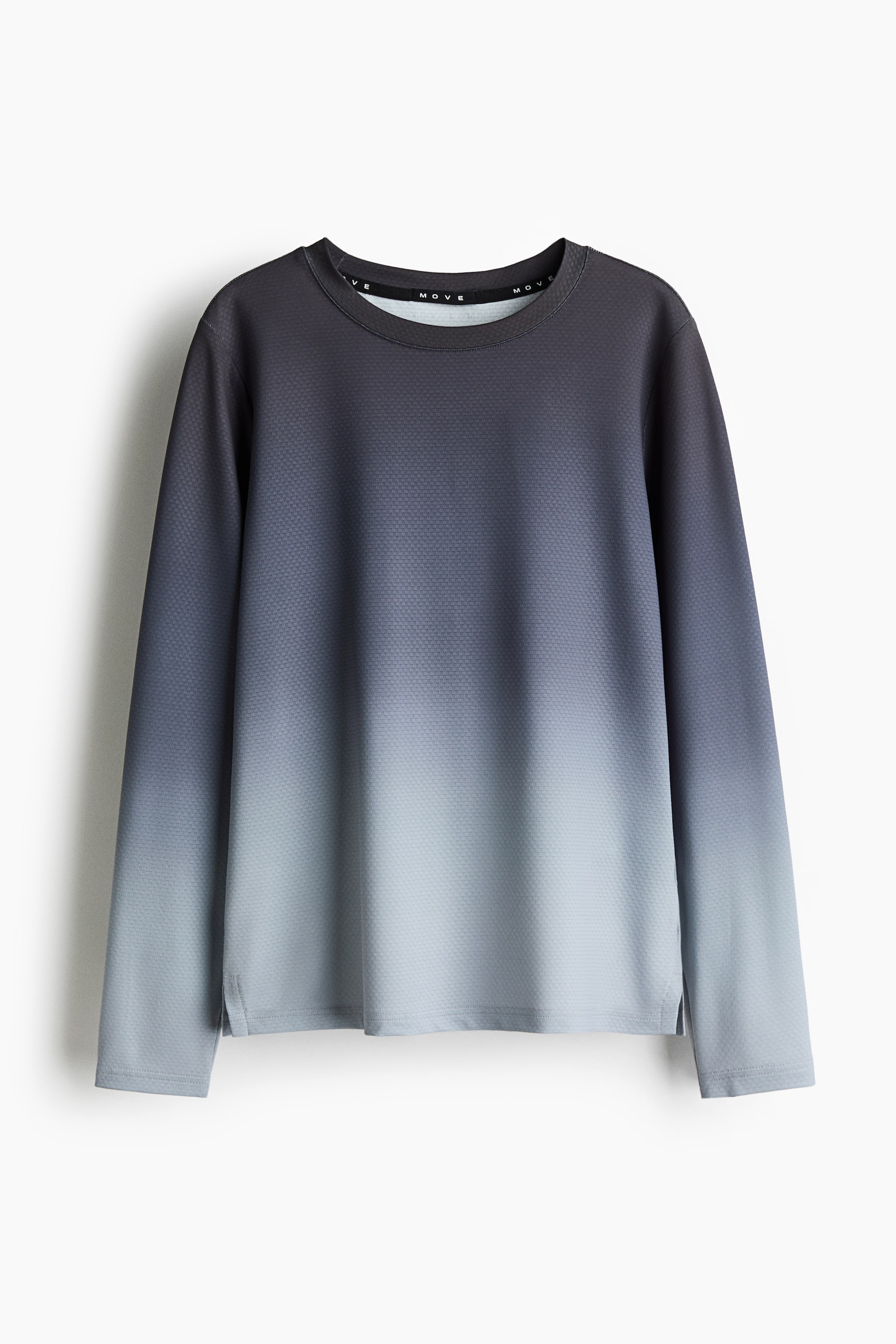 View larger image: Long-sleeved Sports top with DryMove™ - Grey/Gradient - Kids | H&M GB 1