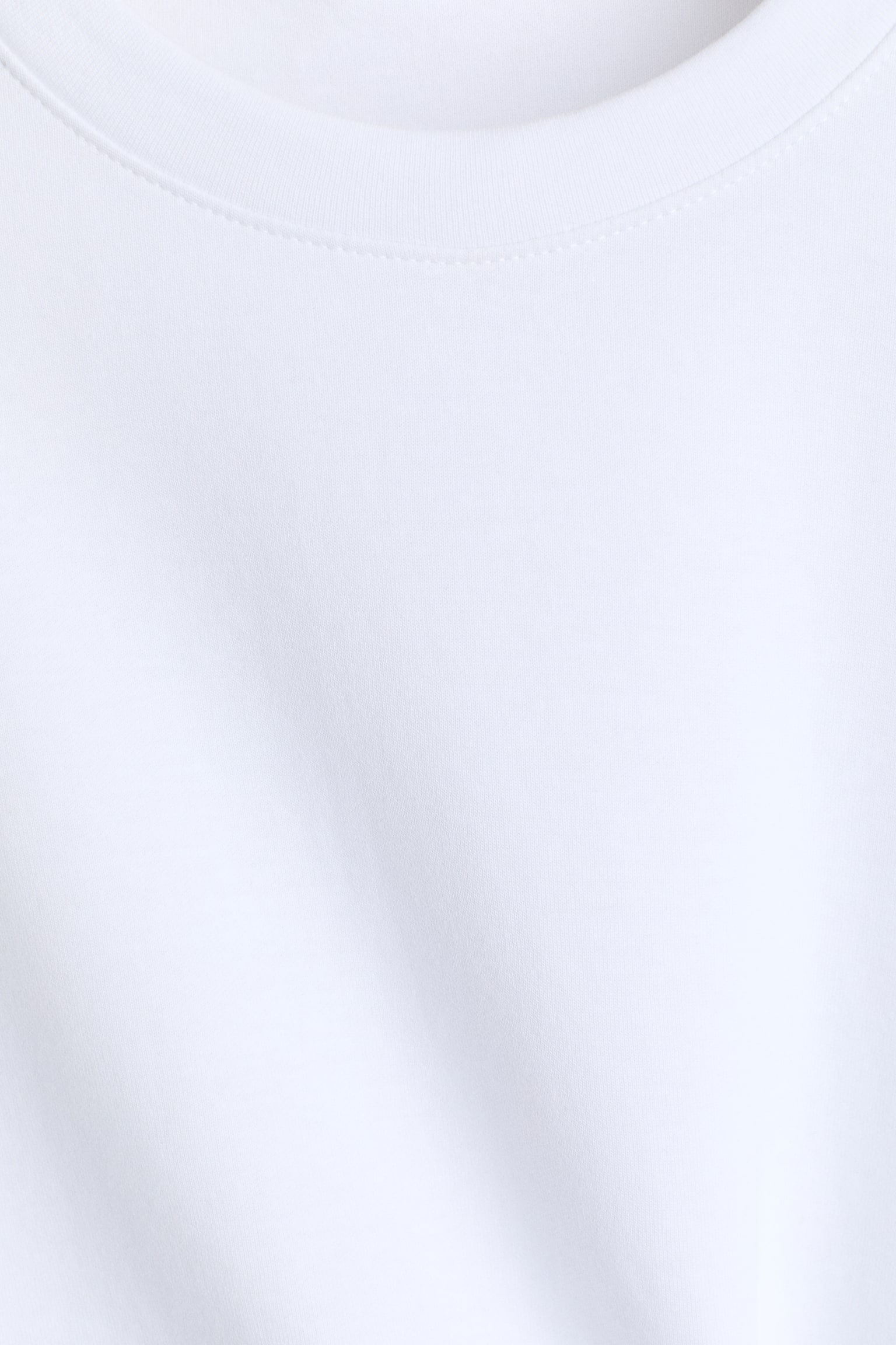 Playera en punto interlock - Blanco/Negro/Morado tenue - 3