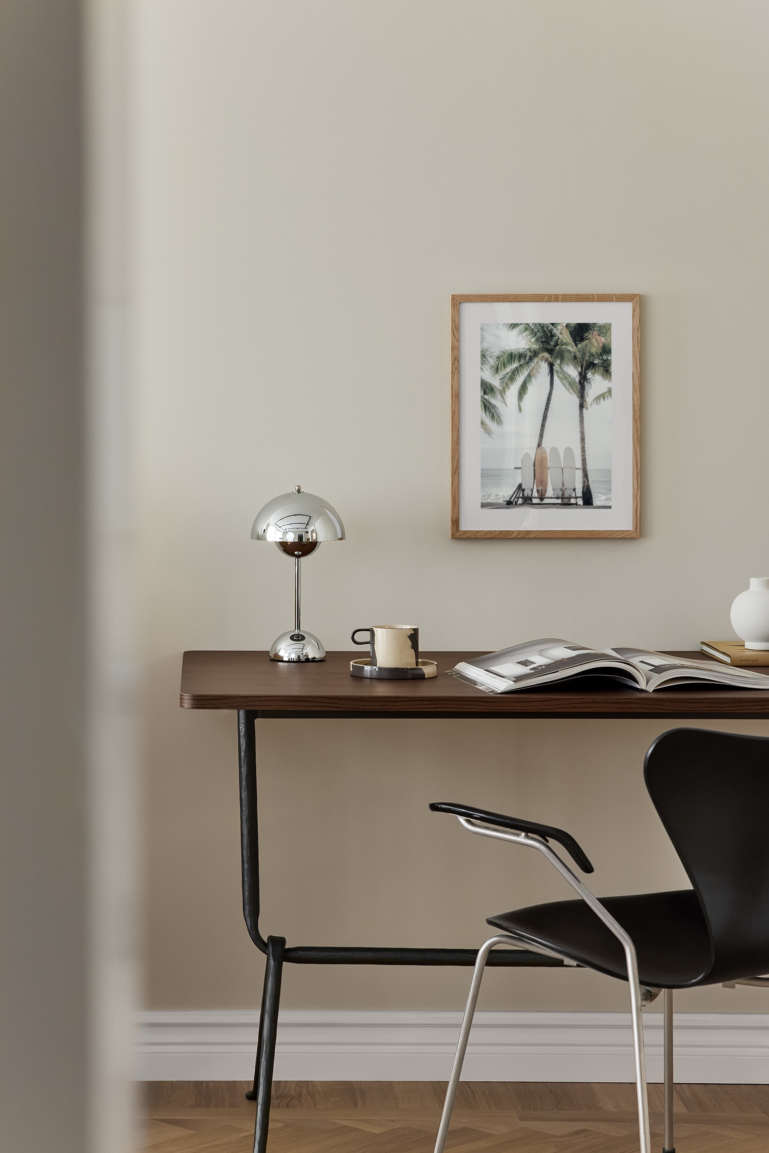 Beach Surfboards Plakat - Blå/grøn