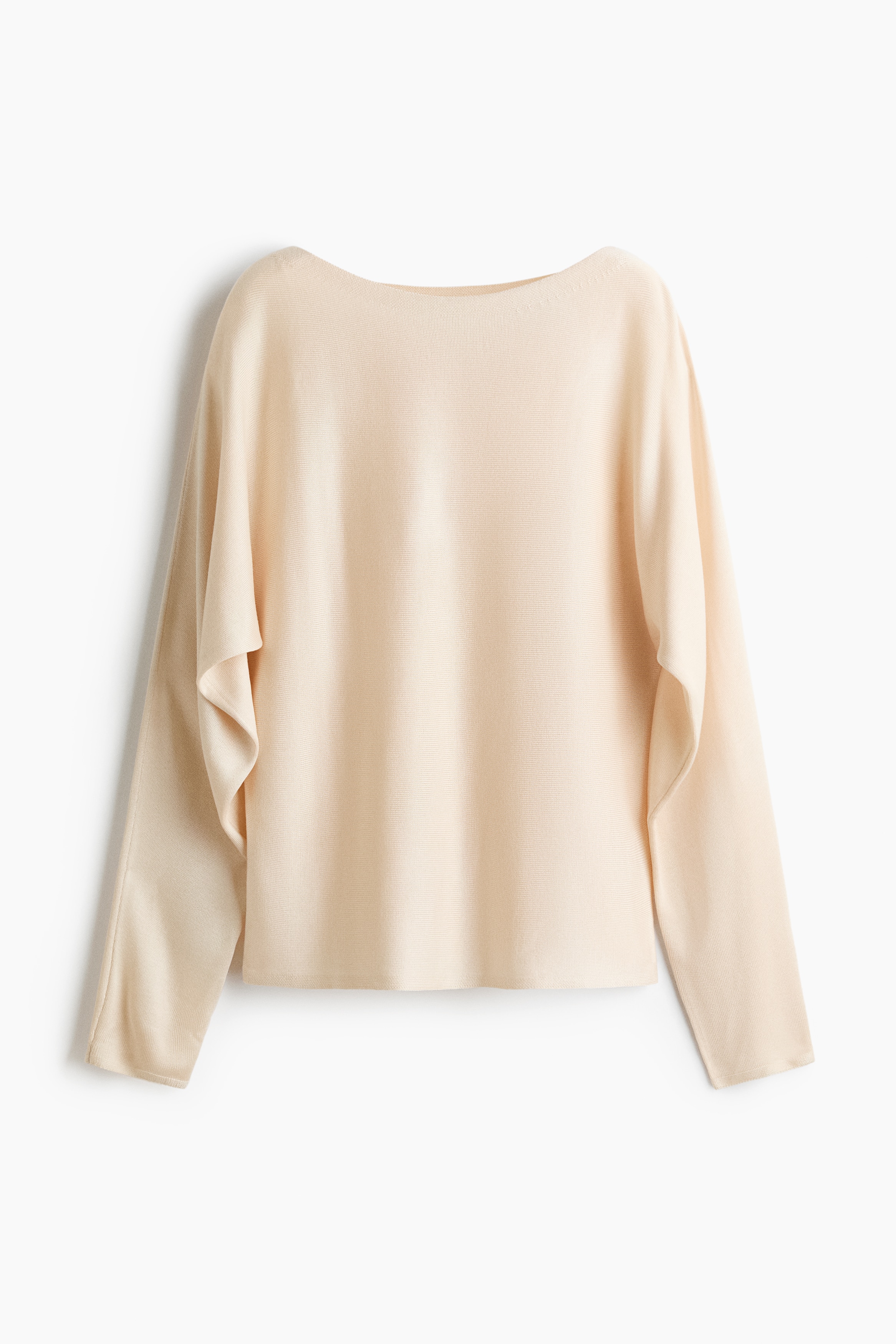 Jersey off-the-shoulder - Beige claro/Gris oscuro/Marrón/Negro/Marrón oscuro