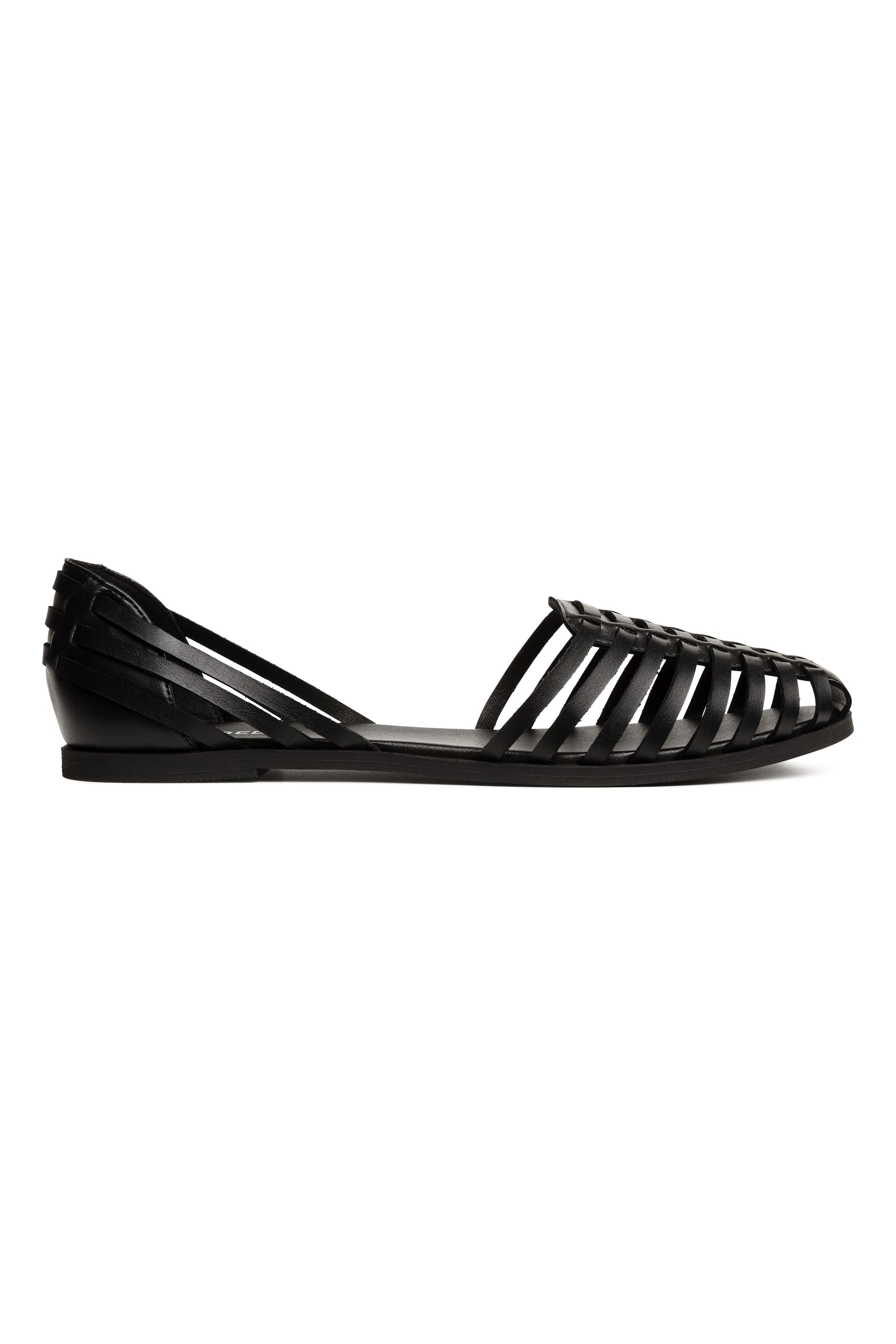 View larger image: Braided shoes - Black - Ladies | H&M GB 1