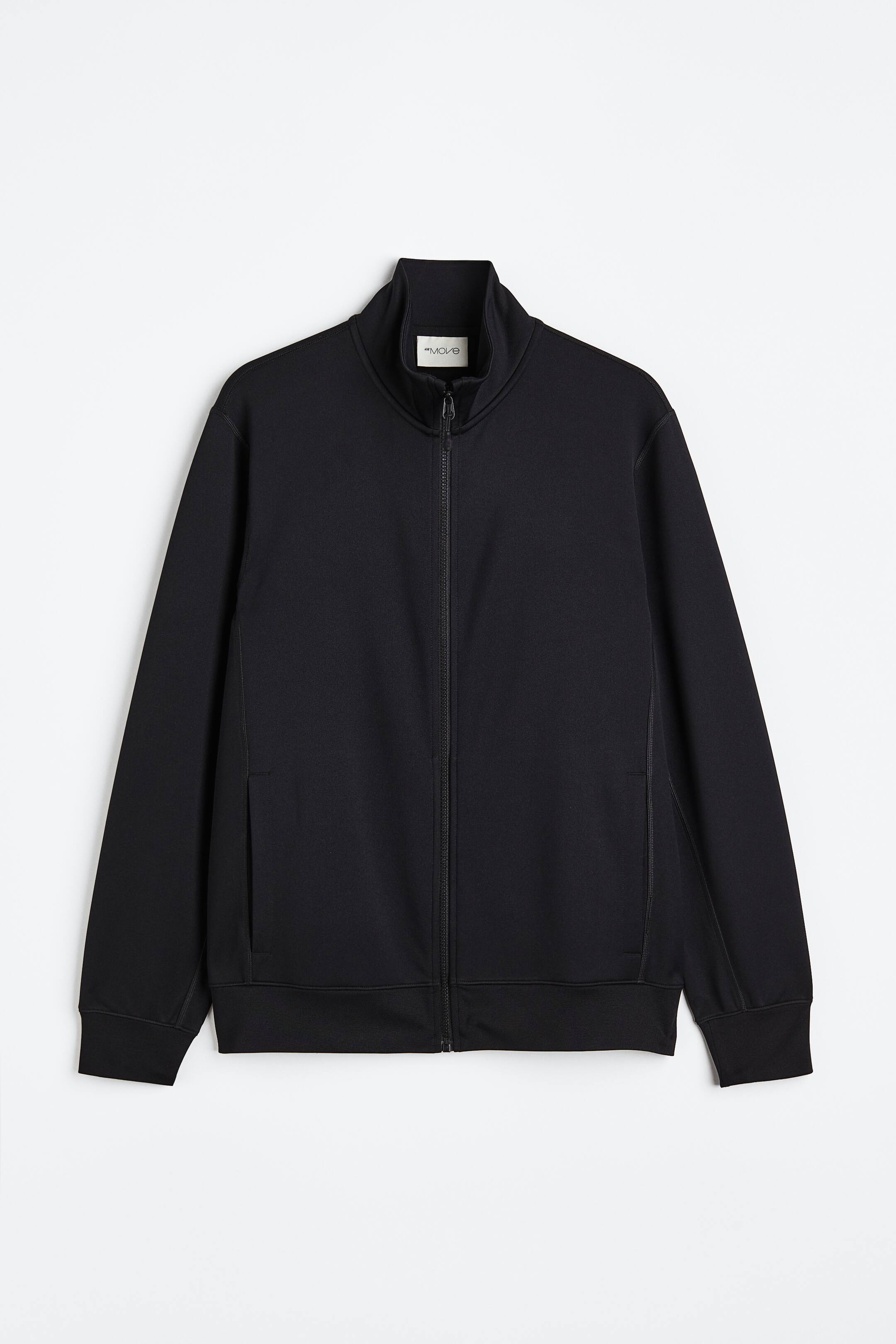 View larger image: DryMove™ Track jacket - Black - Men | H&M IN 1