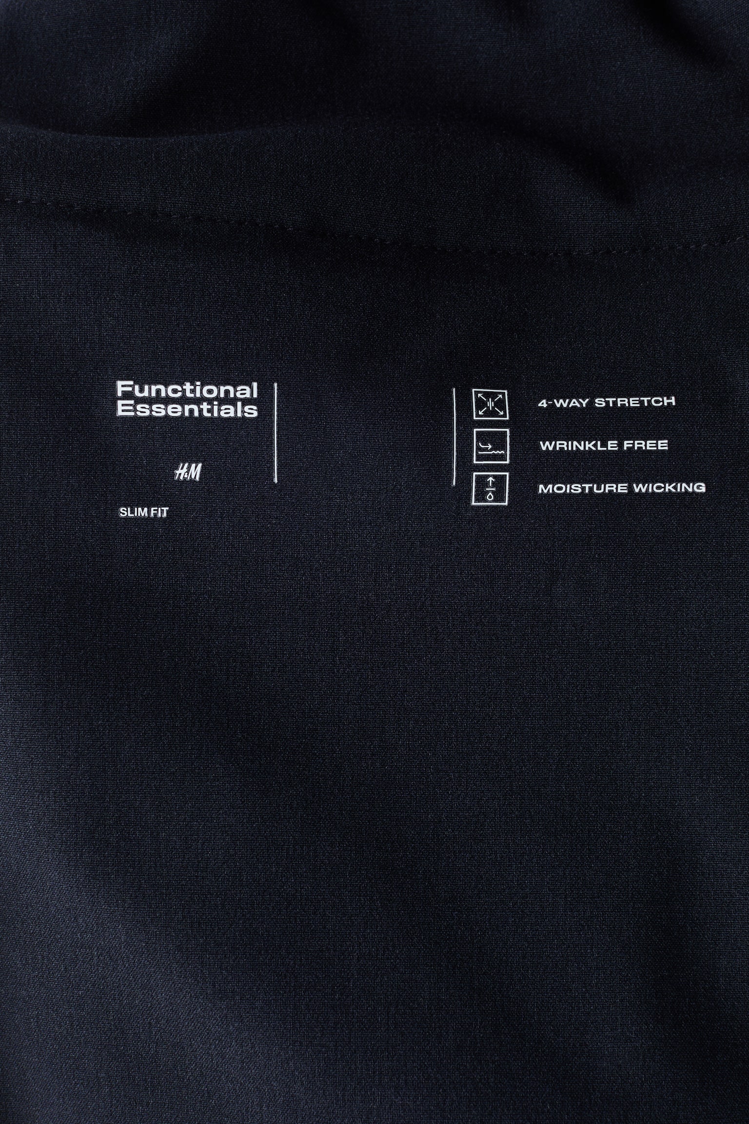 Slim Fit Four-way Stretch Chinos - Navy blue/Beige - 3