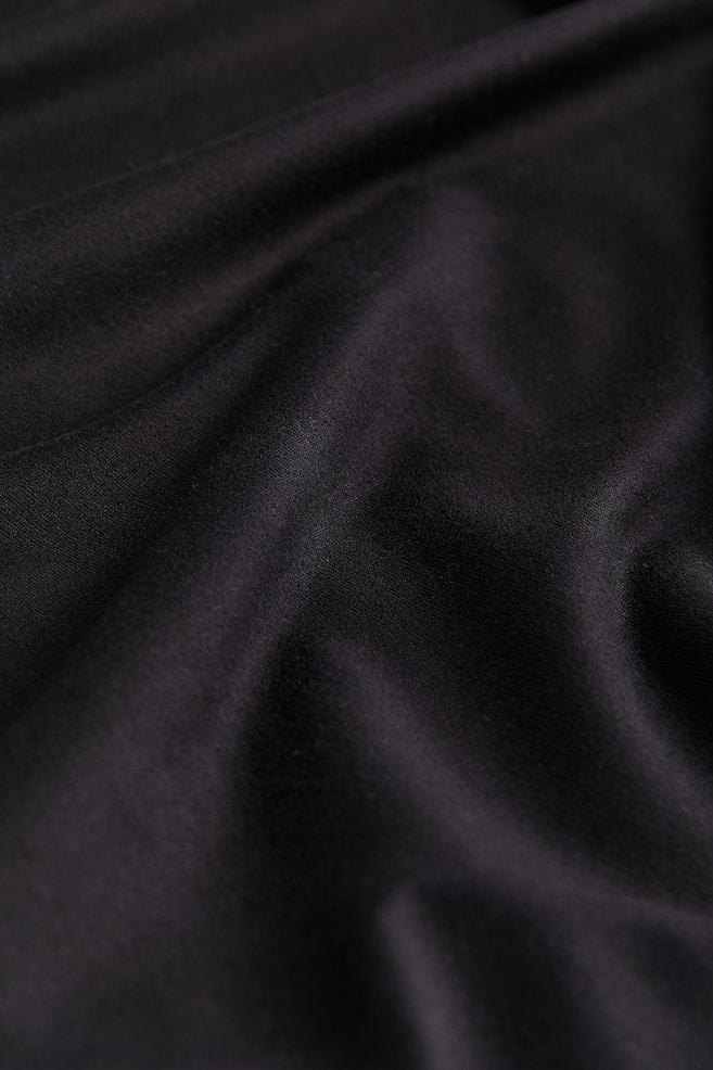 Top en jersey avec encolure bateau - Noir/Noir/pois/Crème/Gris foncé - 5