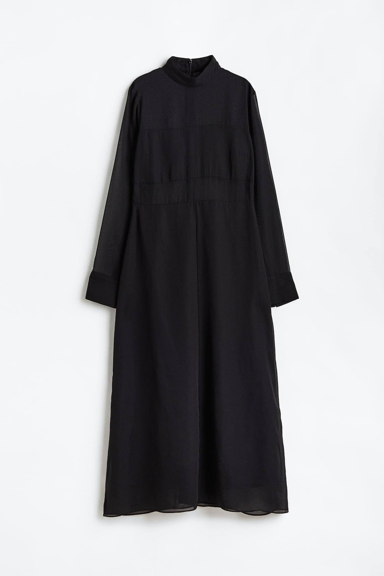 Chiffon Dress - Black - Ladies | H&M US