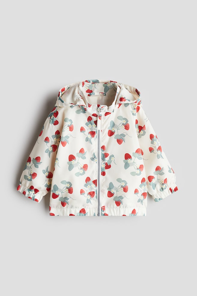 Veste imprimée - Blanc/fraises/Bleu clair/voitures/Bleu clair/fleuri/Beige clair/animaux/Beige/imprimé léopard/Rose ancien clair/fleuri - 1