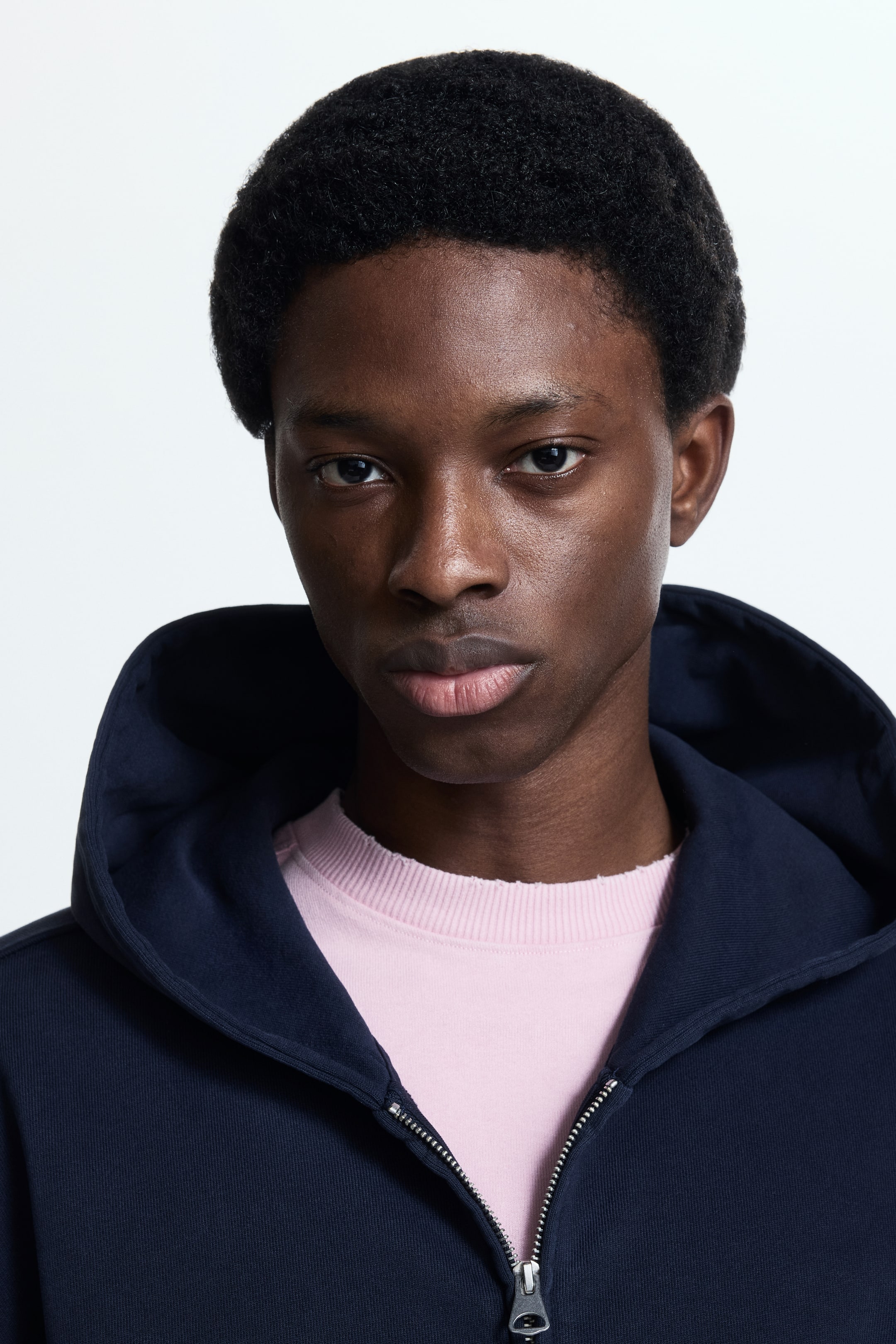 View larger image: Oversized Fit Zip-through hoodie - Dark blue - Men | H&M IN 2