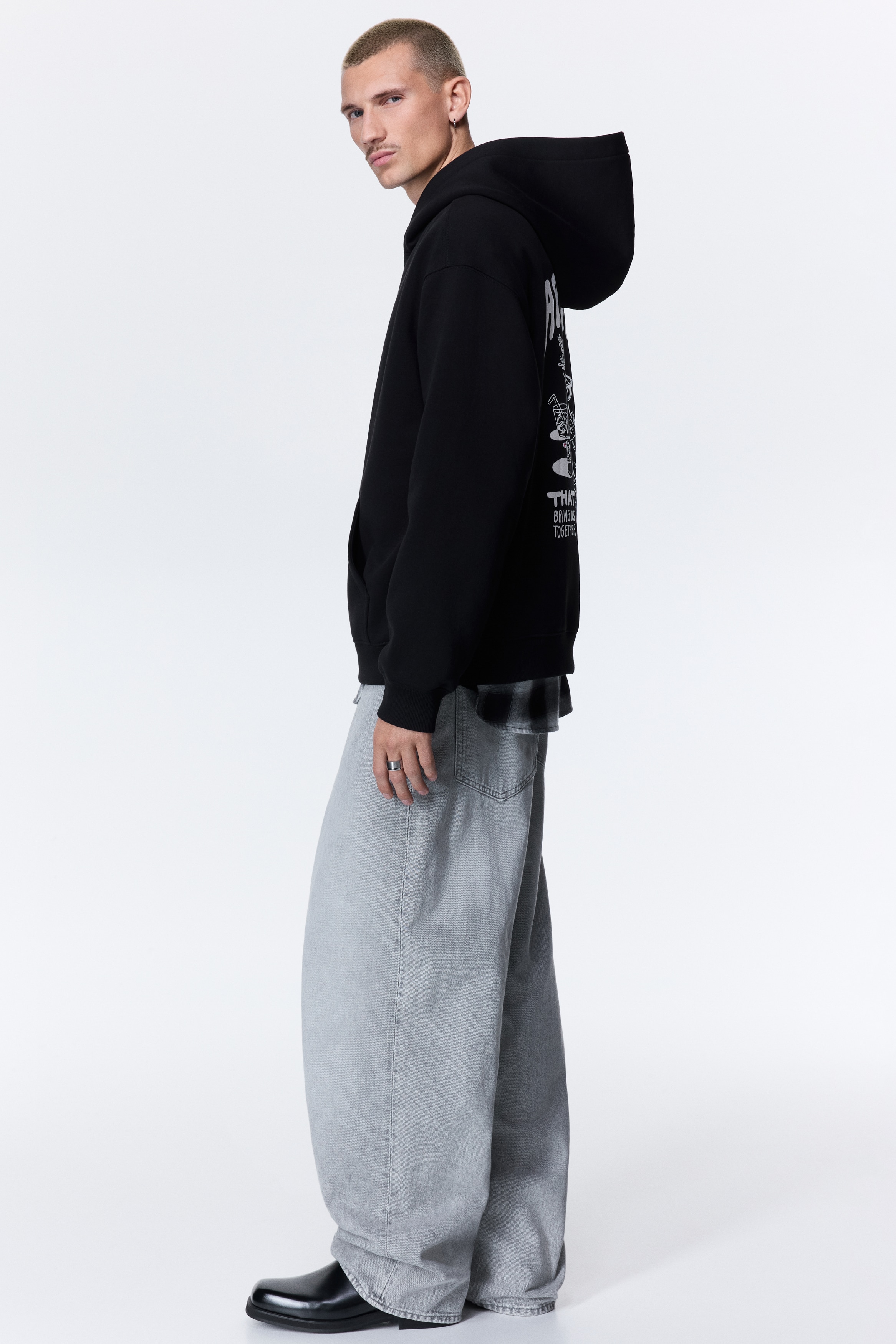 Relaxed Fit Printed hoodie