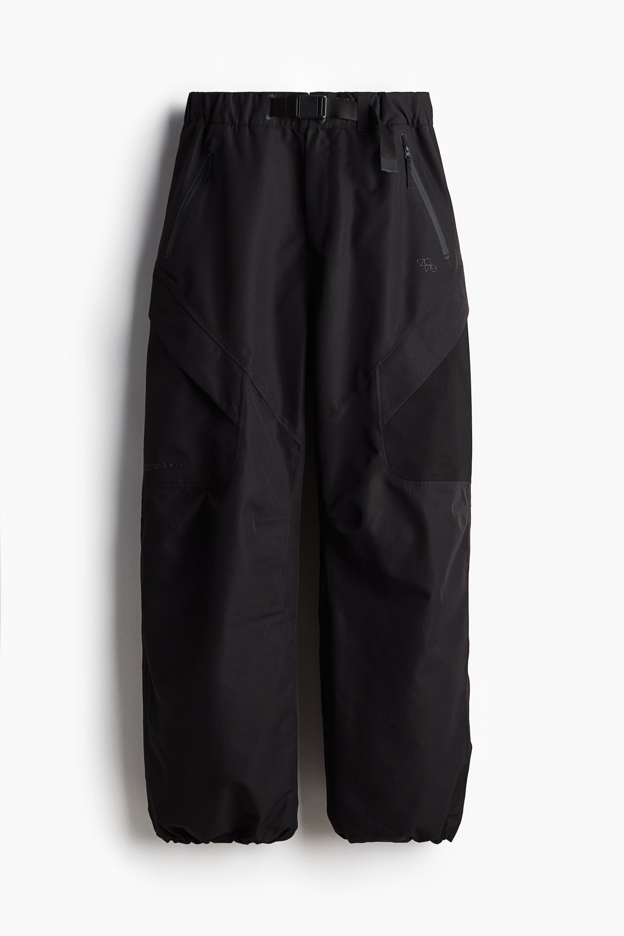 Women's Black Padded baggy ski trousers with StormMove™ H&M GB — free download