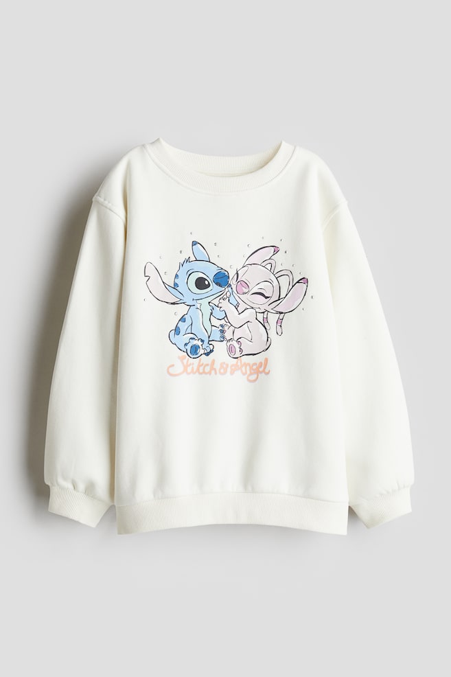 Sudadera con motivo - Crema/Lilo y Stitch/Blanco/Minnie Mouse/Rojo/Hello Kitty/Rosa claro/CapyFun - 1