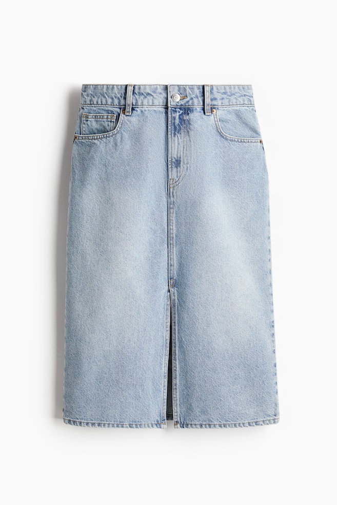 Denim skirt - Light denim blue/Dark denim blue/Denim blue - 1