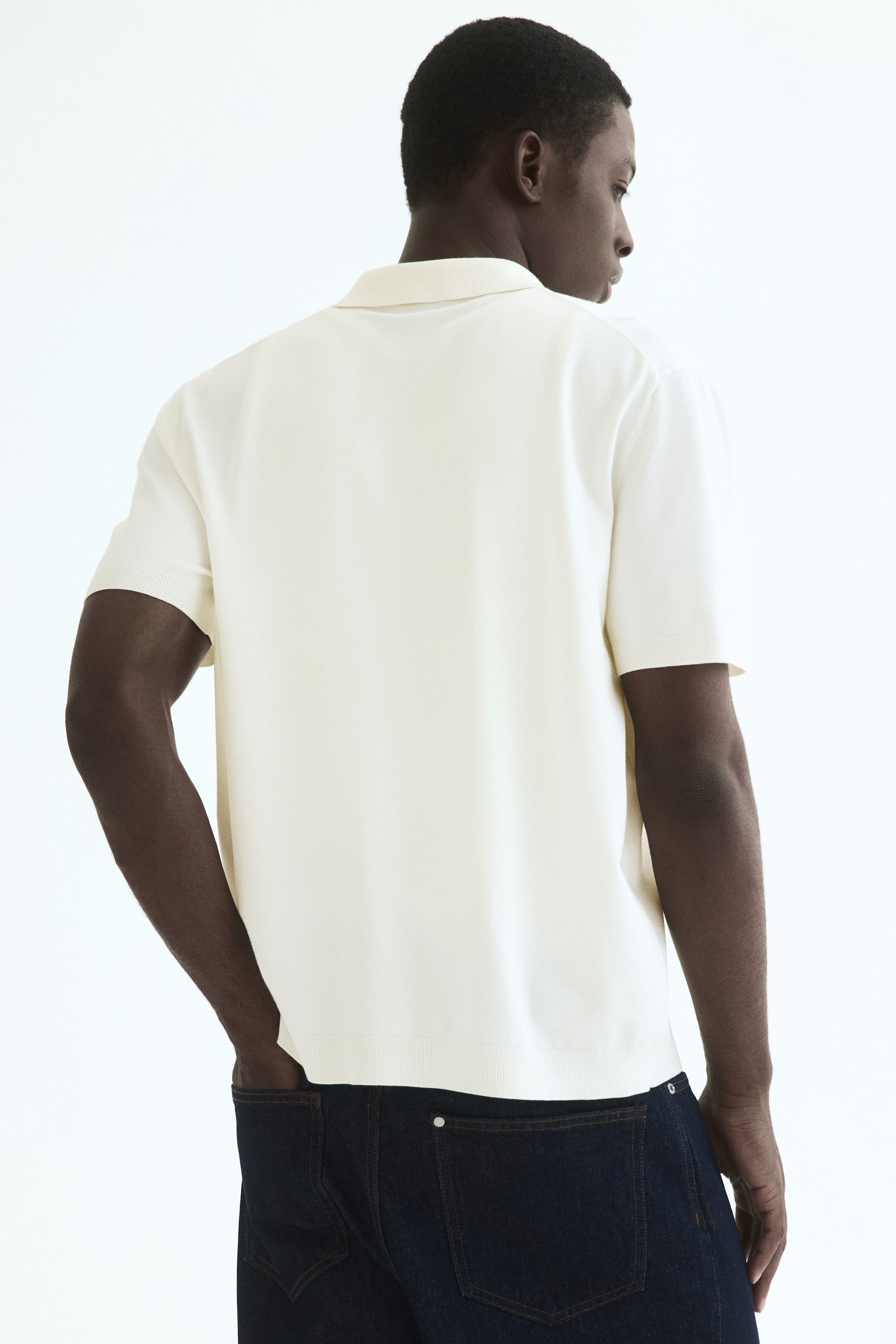 Мужские рубашки H&M Regular-Fit Polo Shirt — фото 5