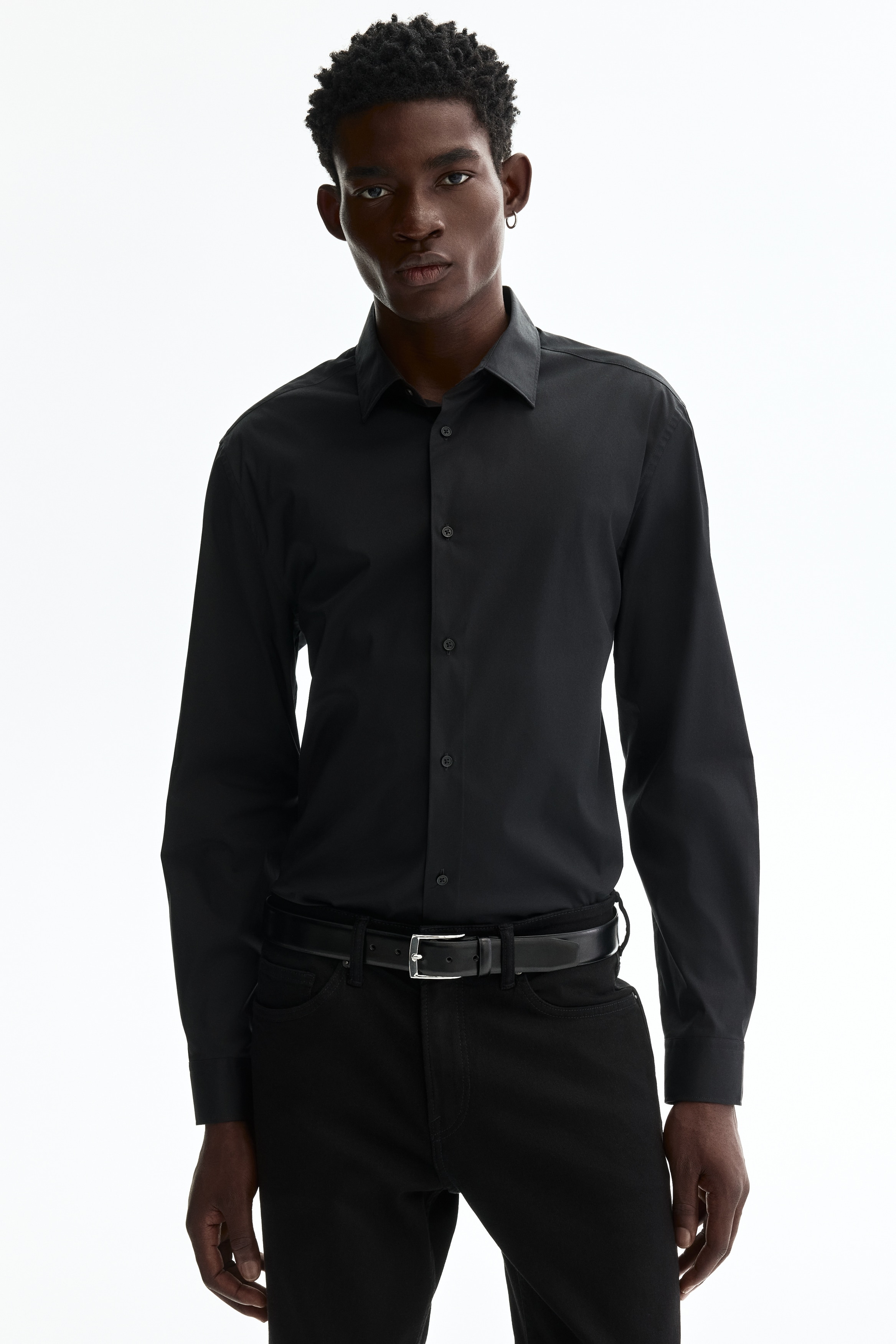 long sleeve mens dress shirts Everlane Slim Oxford Shirt