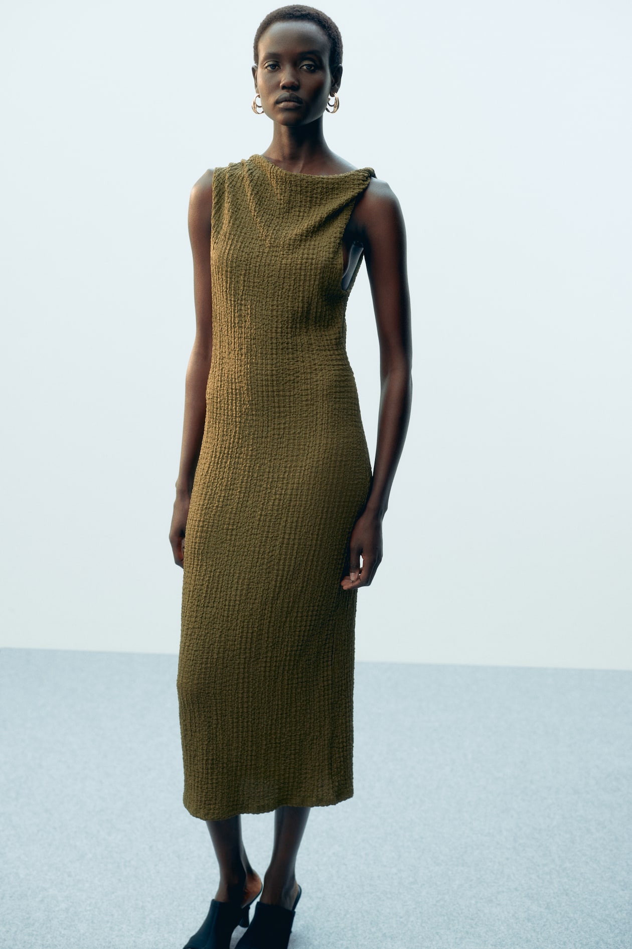 Textured Jersey Dress - image 2