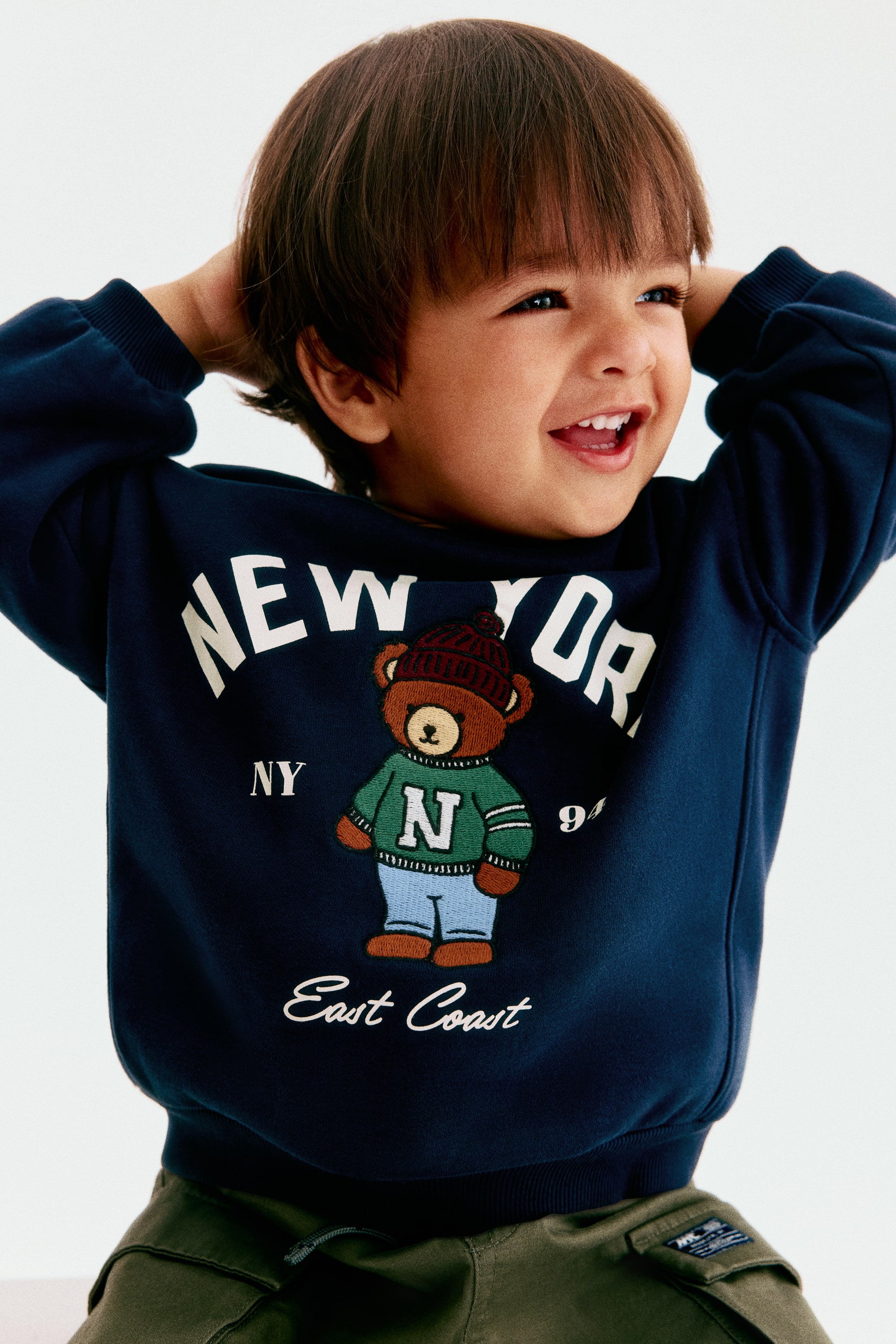 Детские худи H&M Sweatshirt with Motif — фото 4