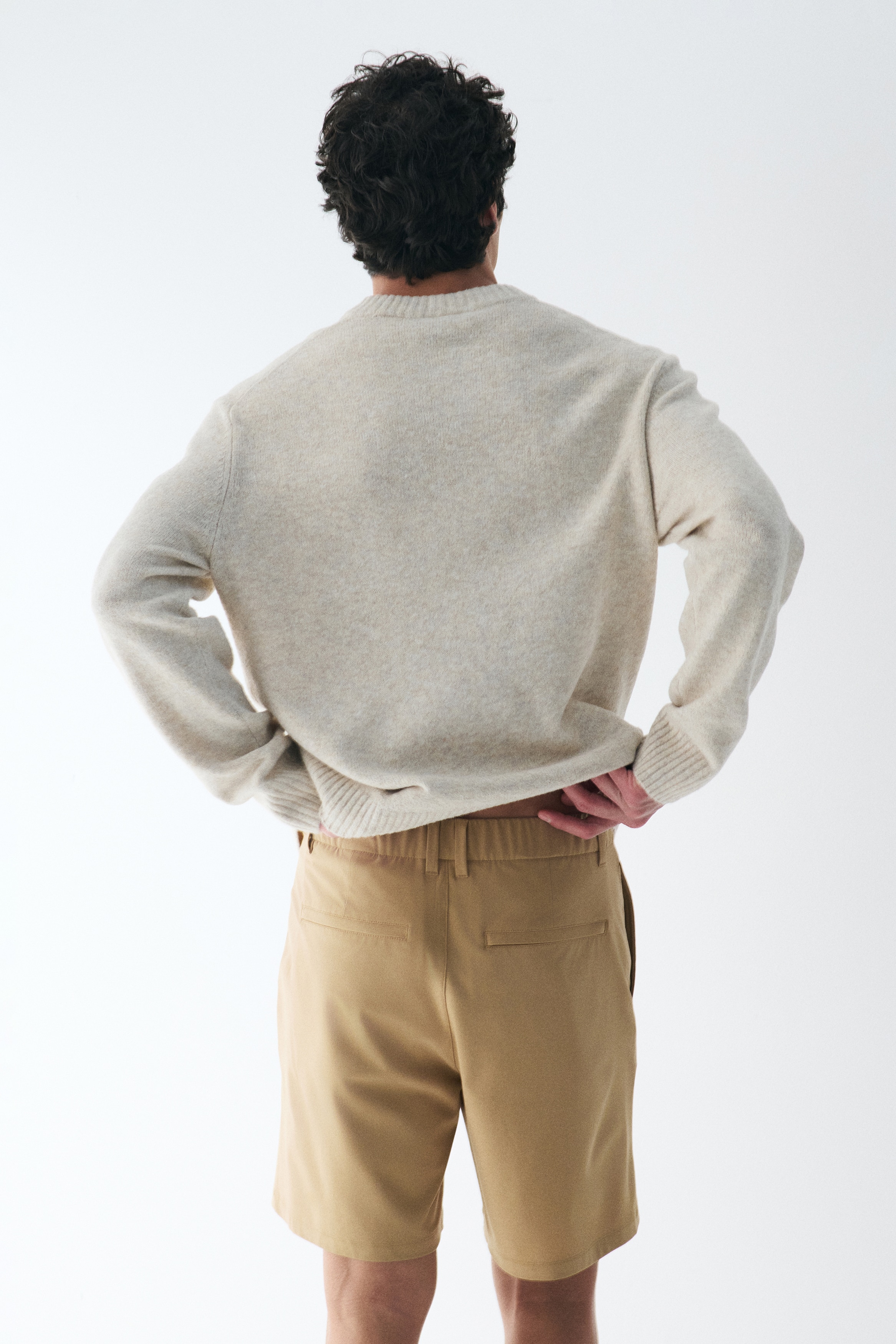 メンズ チノパン ハーフ | ハーフ パンツ | H&M JP