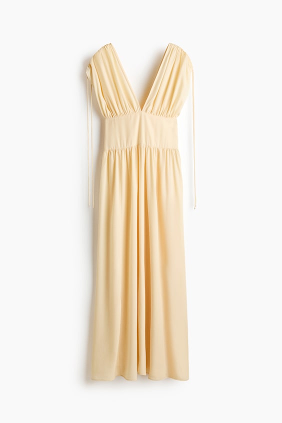 Женские платья H&M Draped Drawstring-Detail Dress
