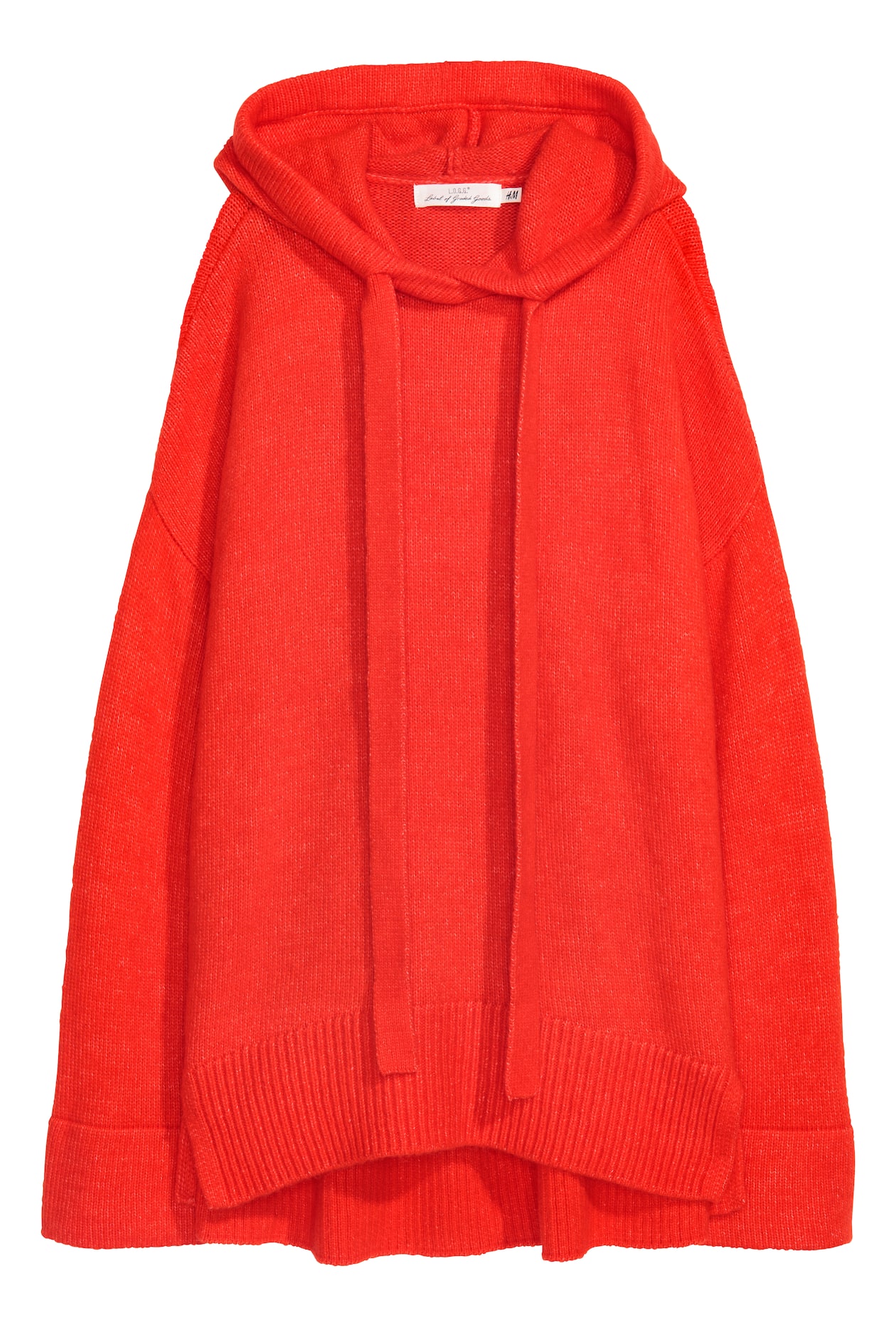 Pull à Capuche Rouge L.F. Markey Femme Taille 16 – Coton, Poches Devant