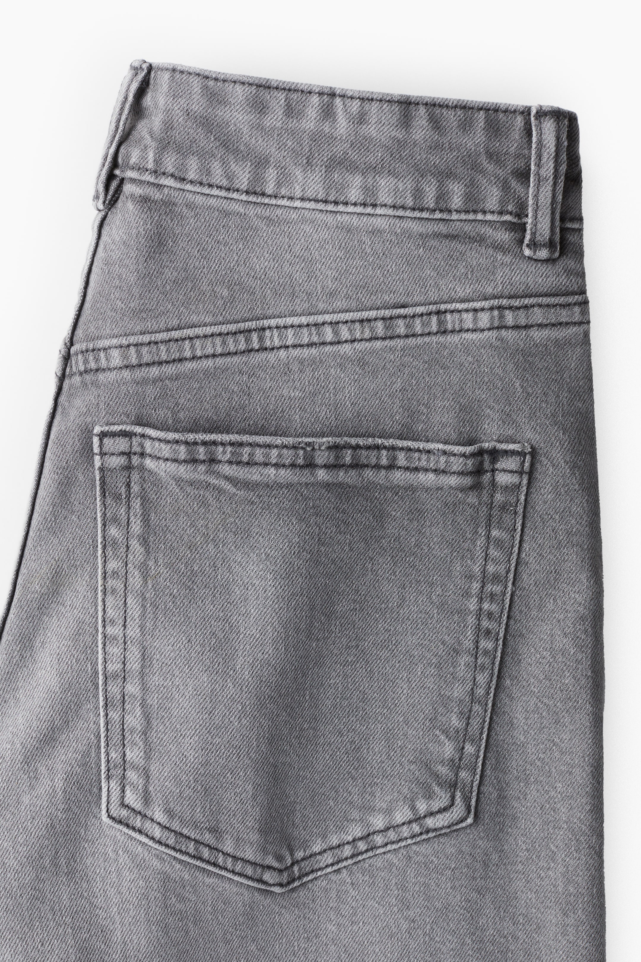 Wide High Jeans - Grey - Ladies | H&M GB 6