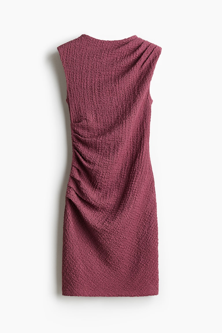 draped bodycon dress h&m Women's Black Draped Bodycon Maxi Dress