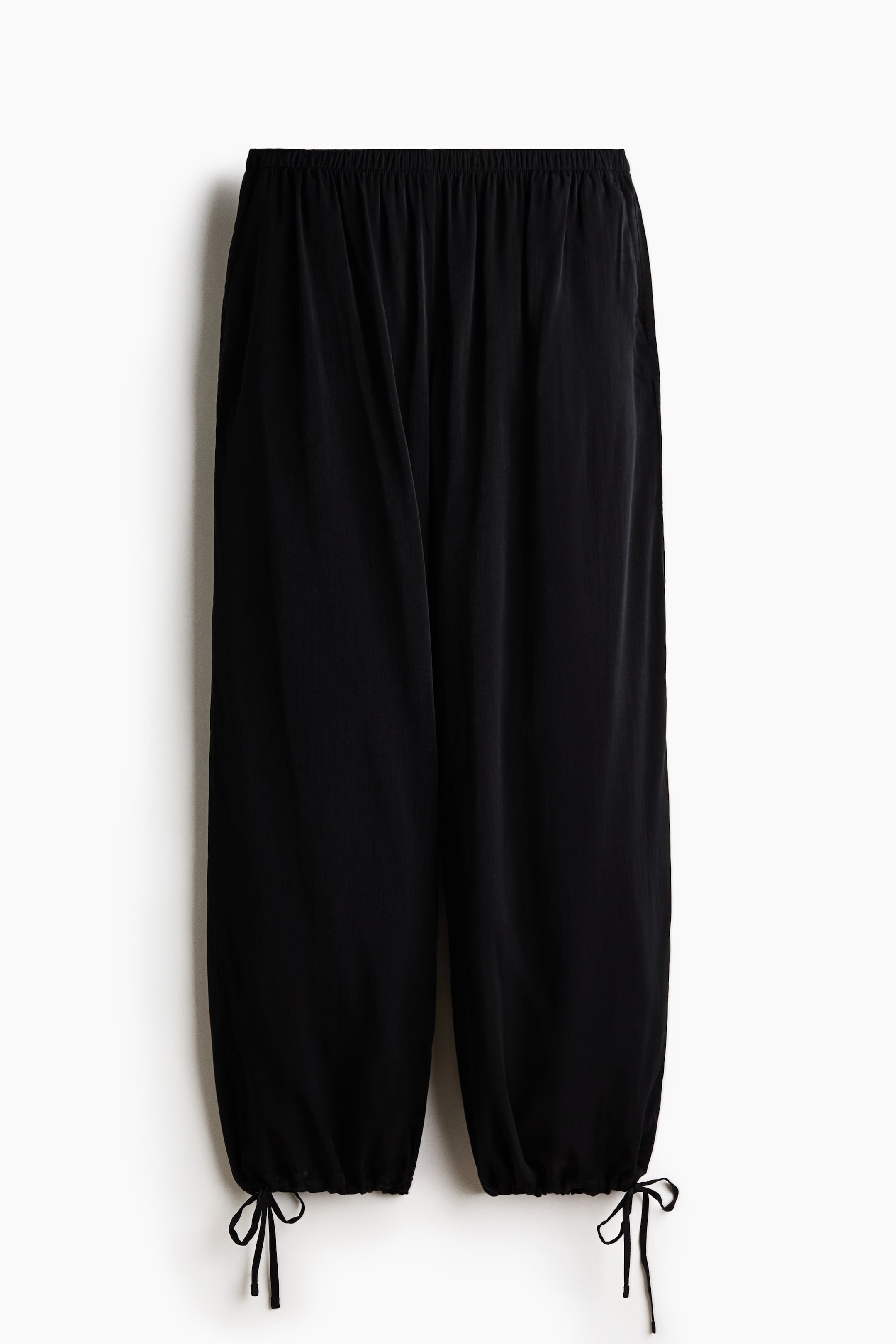 Drawstring-Detail Balloon-Leg Pants