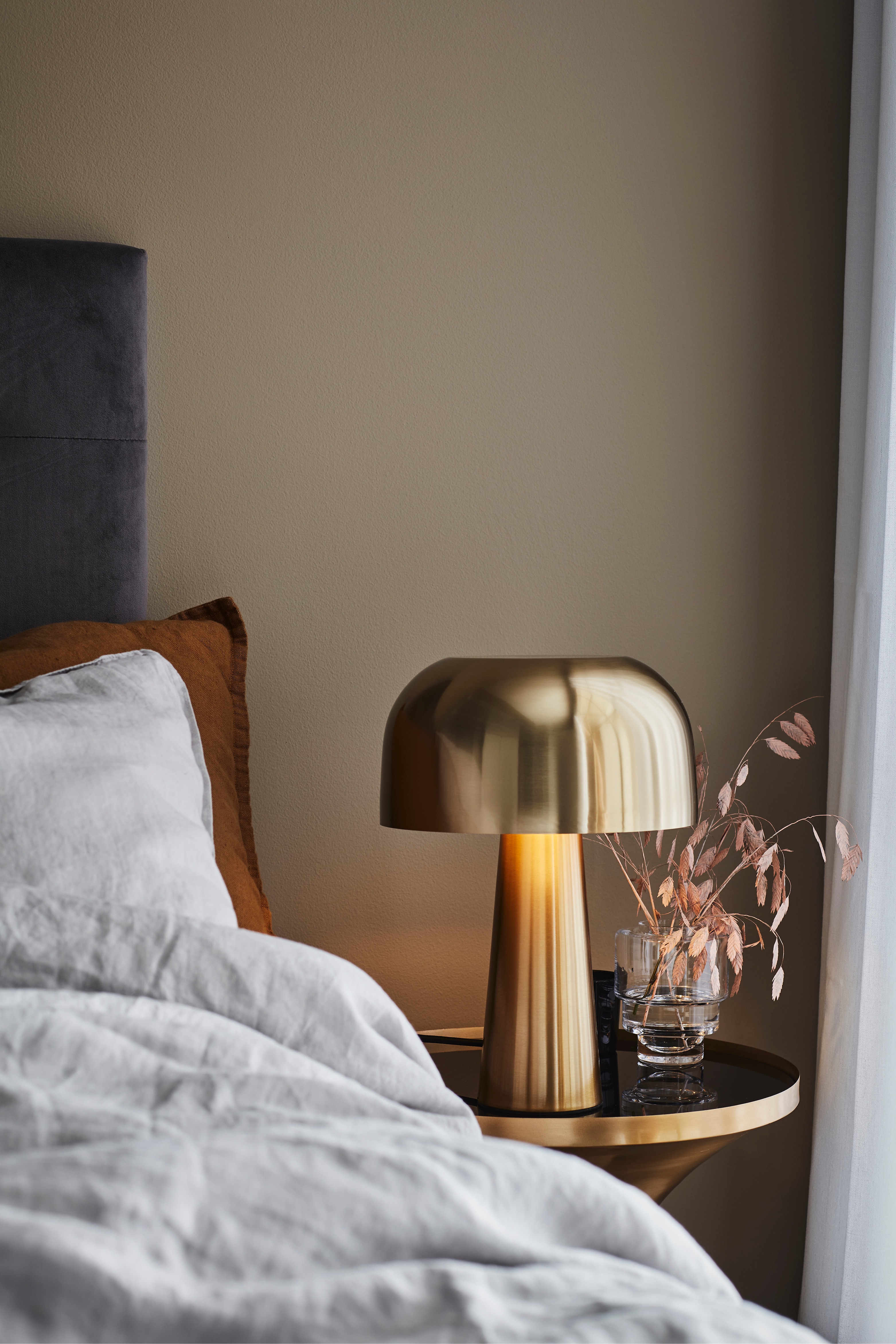 Lampada Da Tavolo Blanca - Bronzo/Bronzo/nero