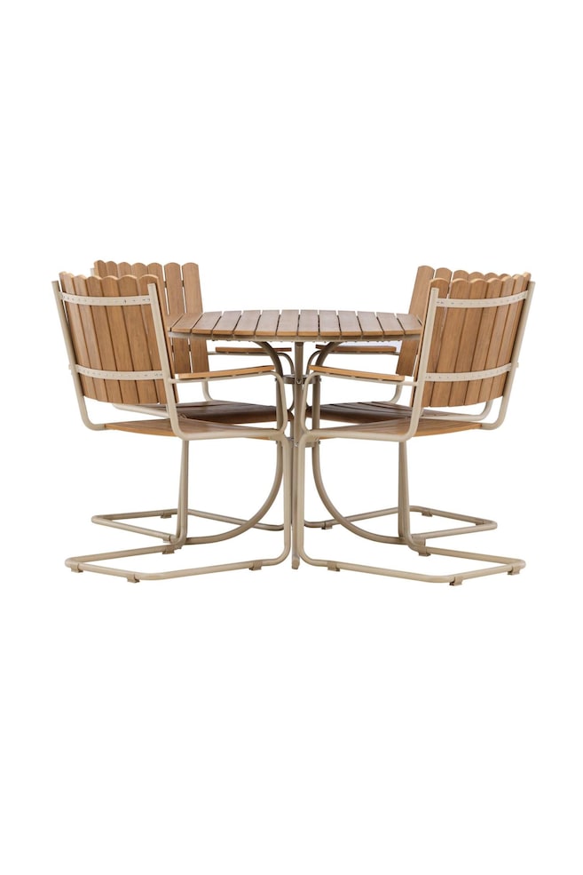 Ensemble De Salle À Manger Holmsund - Hpl, Beige - 1