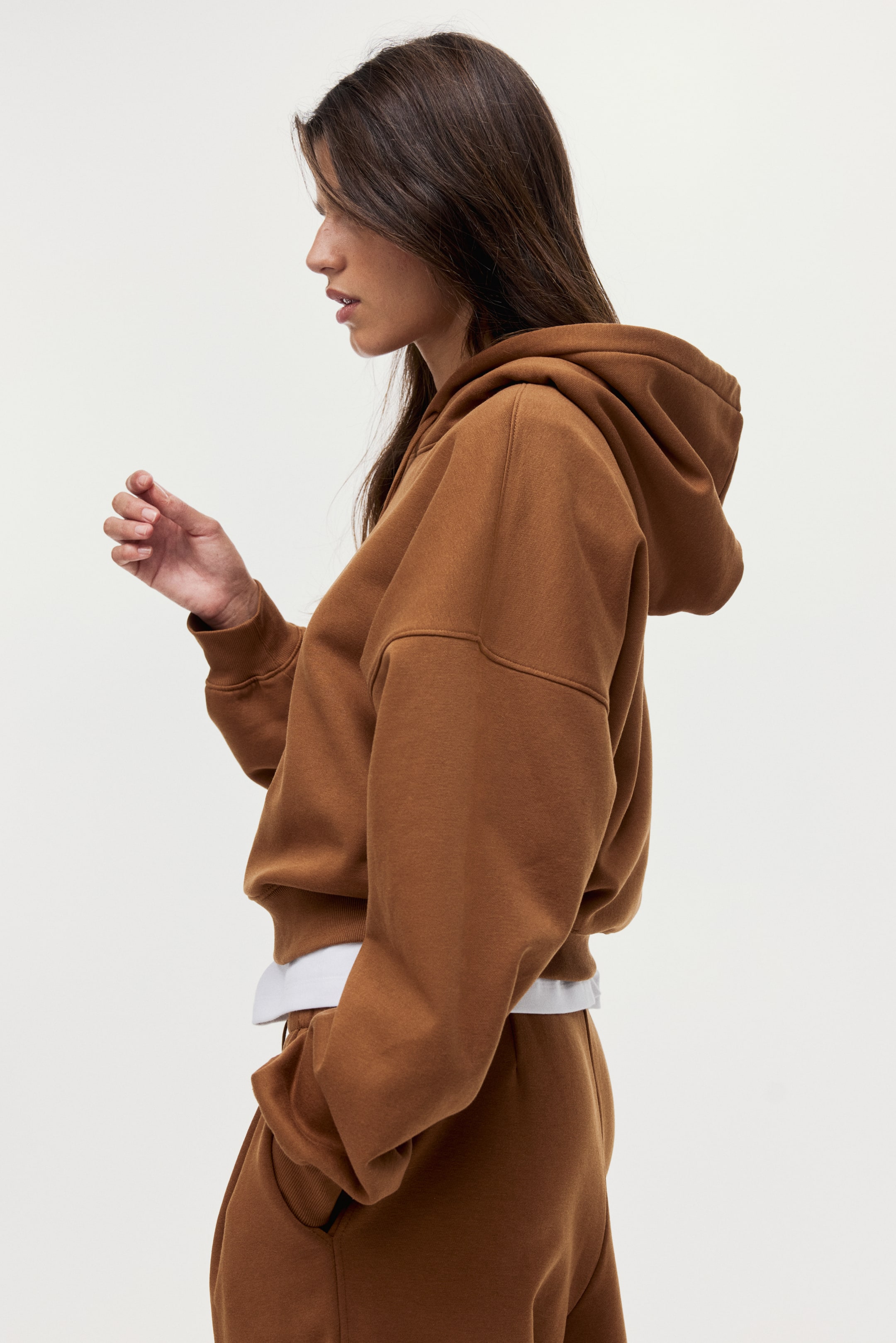 View larger image: Hoodie - Brown - Ladies | H&M IN 1