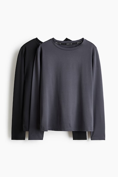 長袖スポーツトップス 2枚セット DryMove™