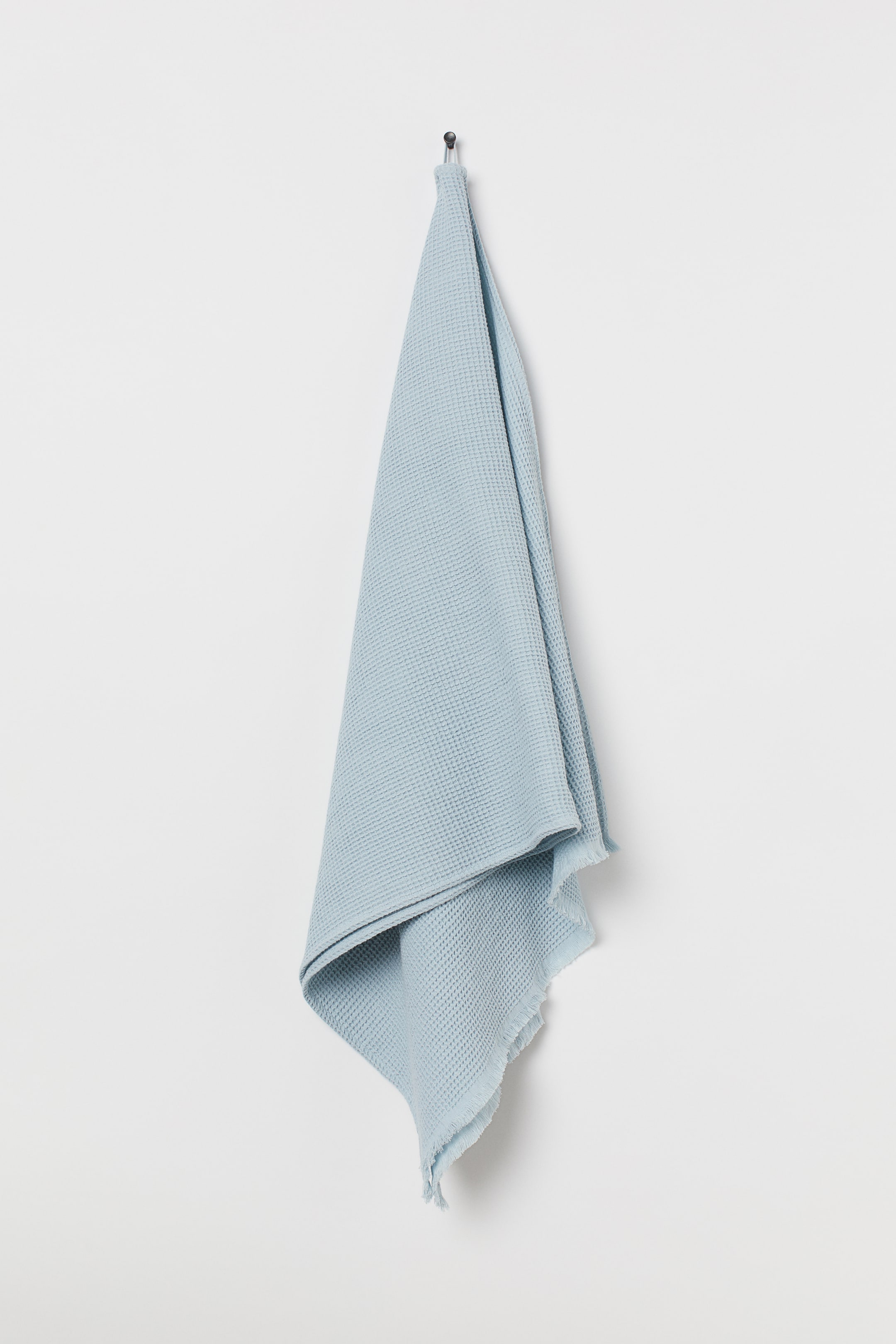 Drap de bain gaufré - Bleu clair - HOME | H&M CH