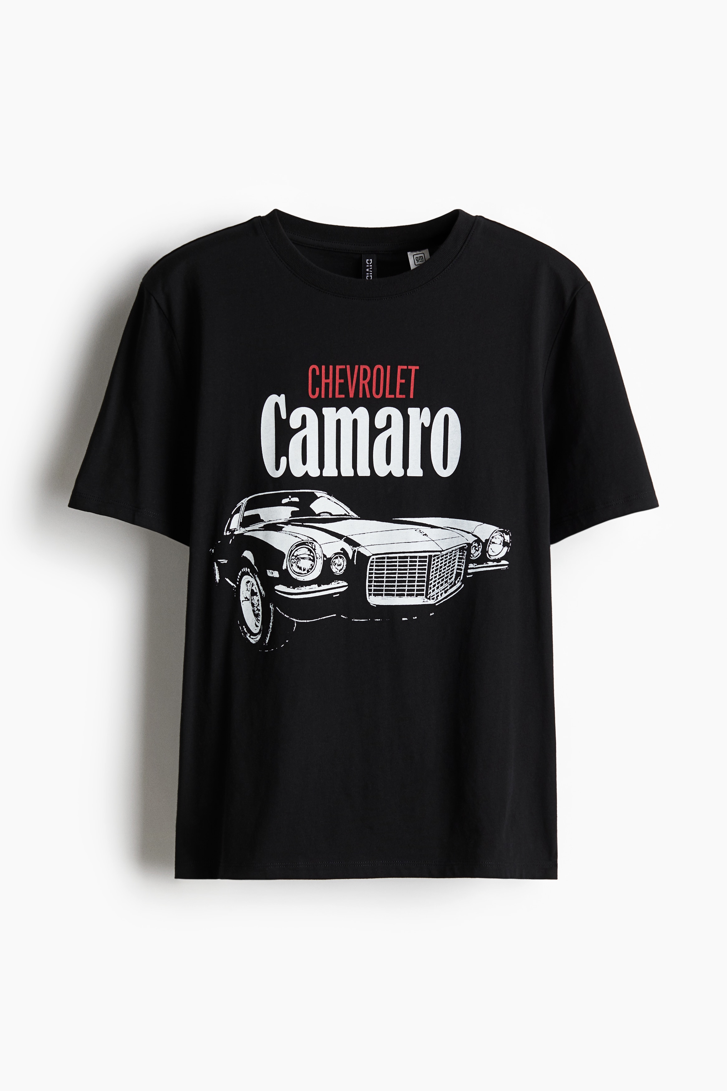 Women's Black/General Motors Printed T-Shirt | H&M US