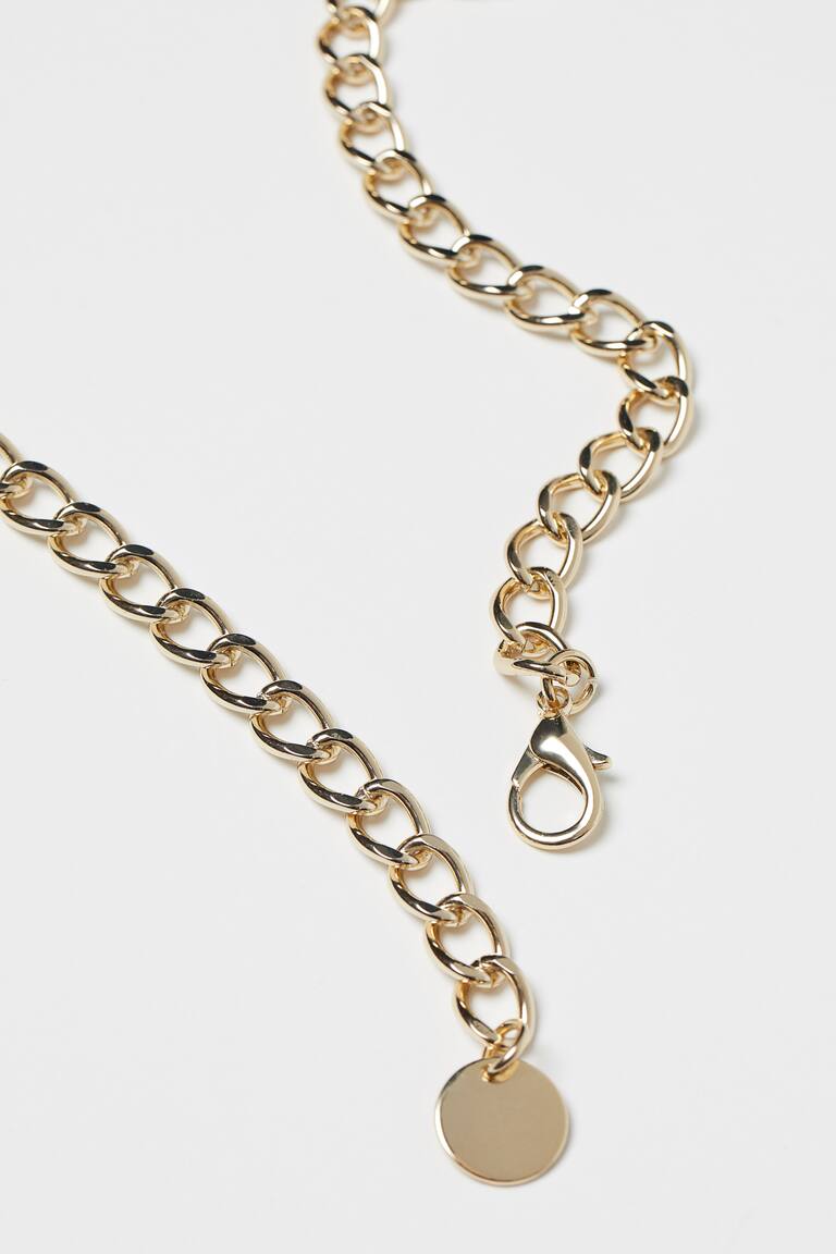 Metal waist belt