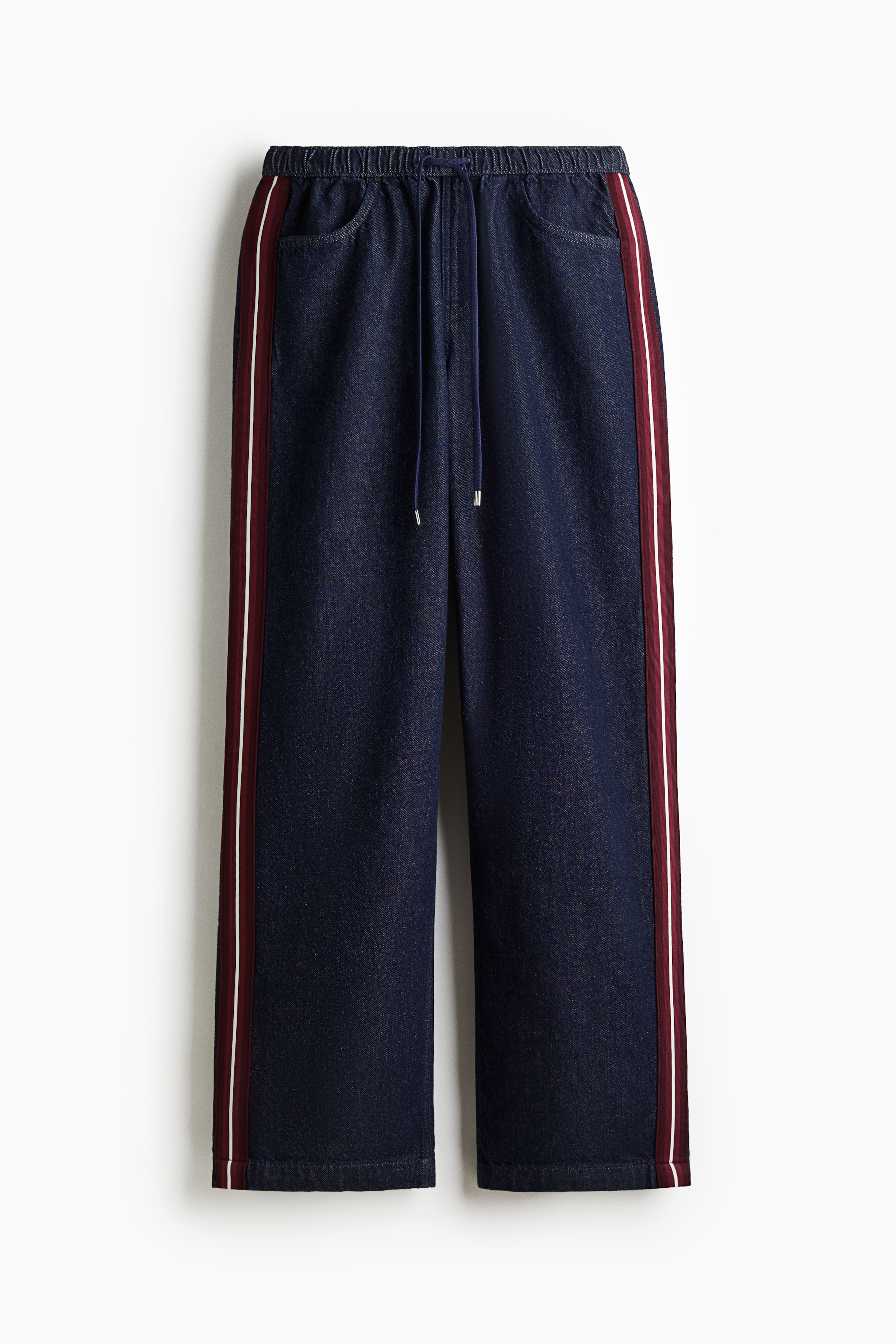 Denim Drawstring Pants