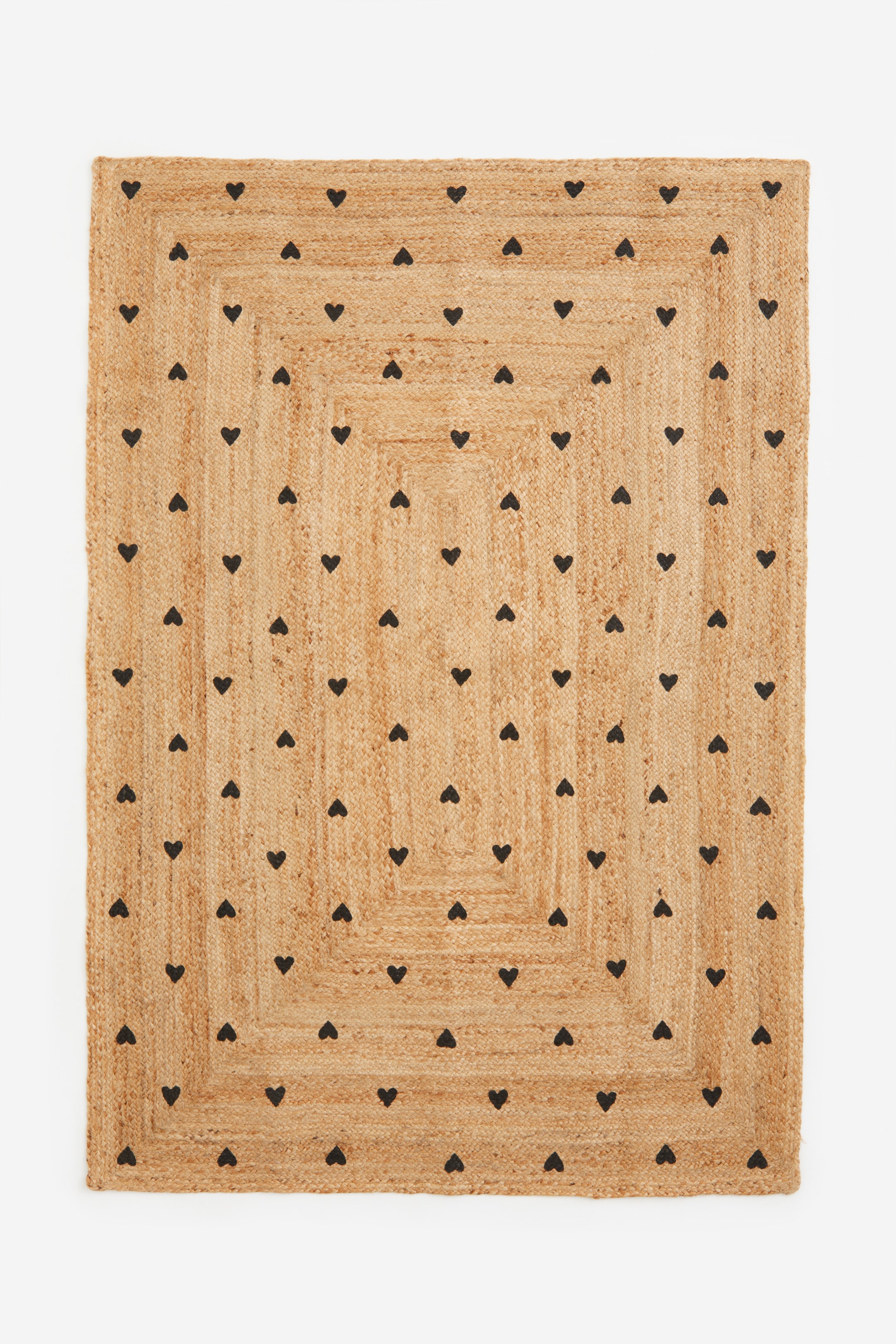 Patterned Jute Rug