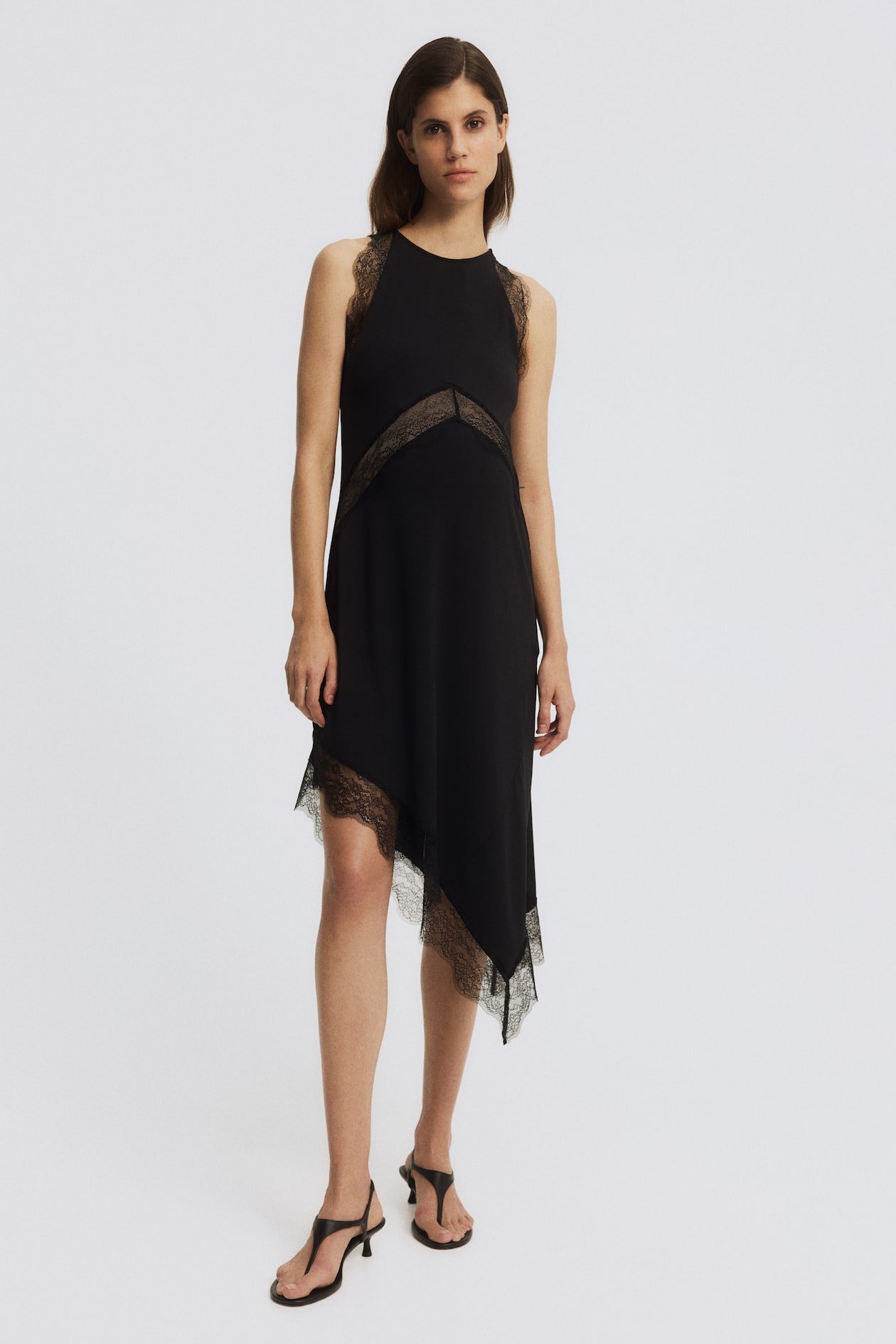 MAMA Lace-Trimmed Dress